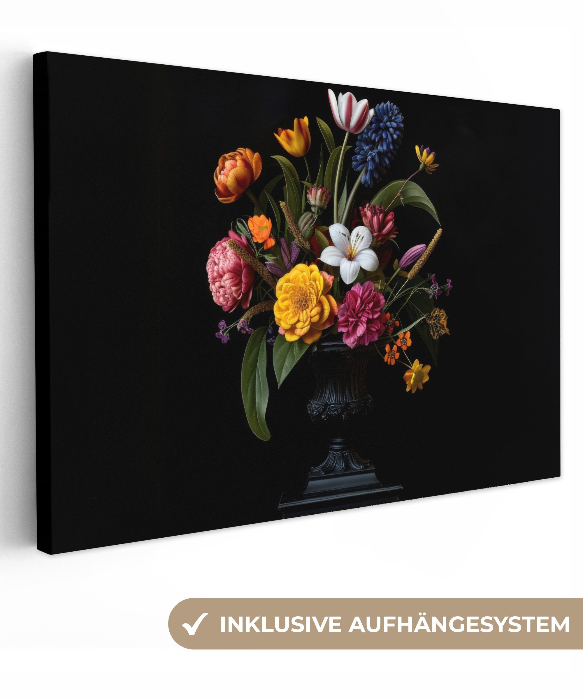 OneMillionCanvasses® Leinwandbild Frühling - Blumen - günstig online kaufen