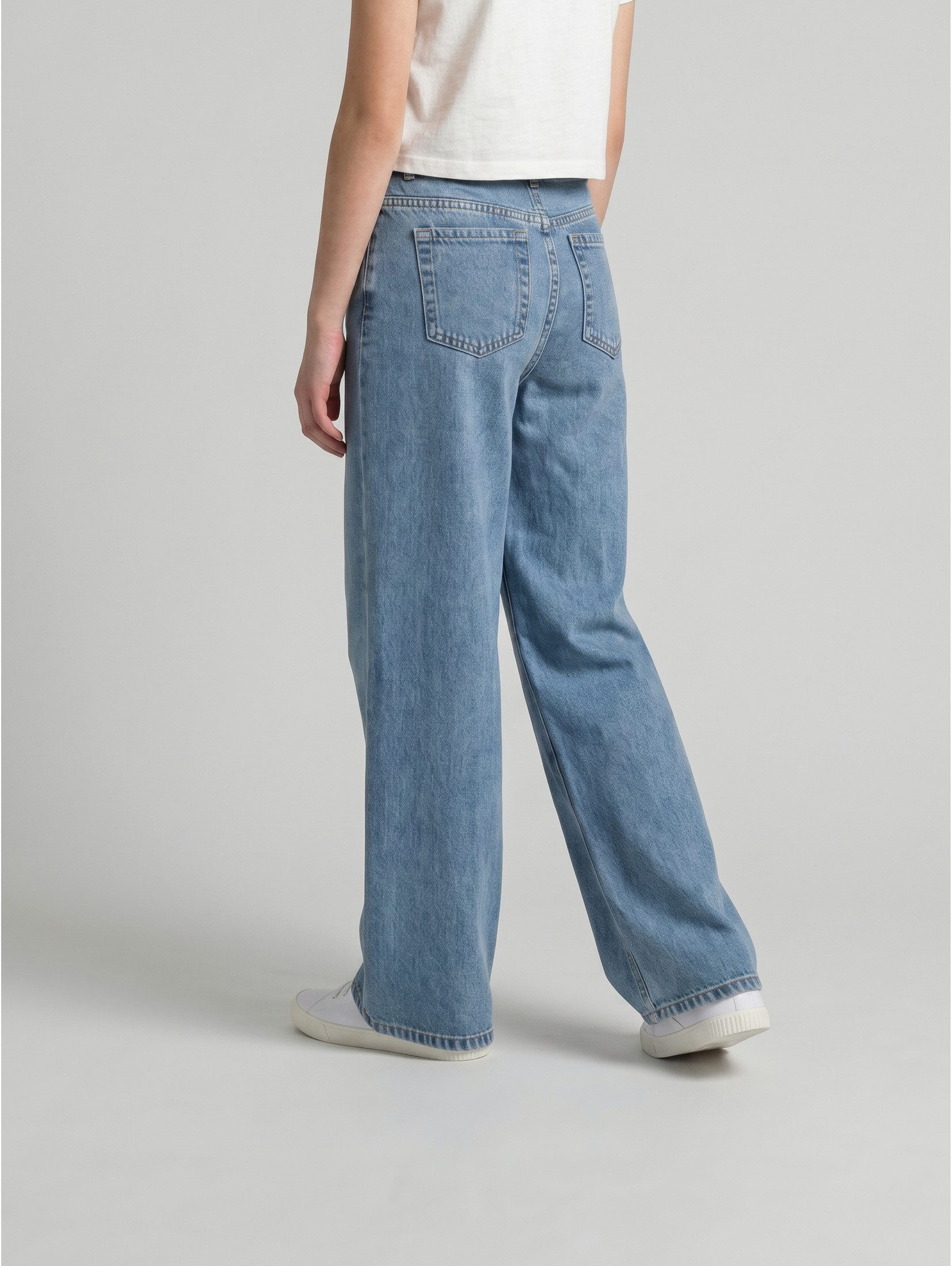 TOM TAILOR Weite Jeans Jeanshosen Wide Leg Jeans – Bild 4 von 5