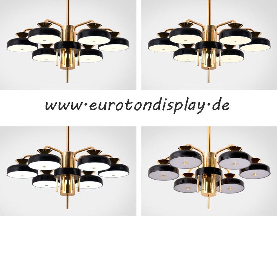 Eurohandisplay LED Deckenleuchte LED Deckenleuchte E14 Leuchtmittel inkl Lichtfarbe warmweiß kaltweiß, LED wechselbar, Warm bis Kaltweiß, Lichtfarbe einstellbar mit Lichtschalter