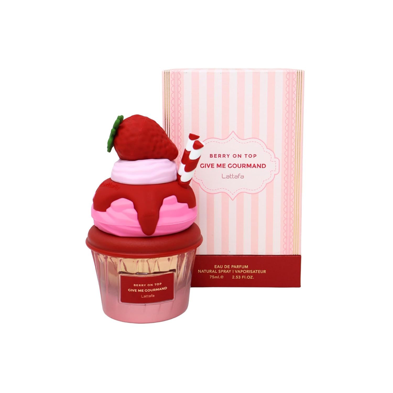 Lattafa Eau de Parfum Berry On Top Give Me Gourmand, Glasflakon, Parfüm EDP günstig online kaufen