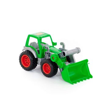 Polesie Spielzeug-Traktor Farmer Technic Traktor mit Frontschaufel im Netz