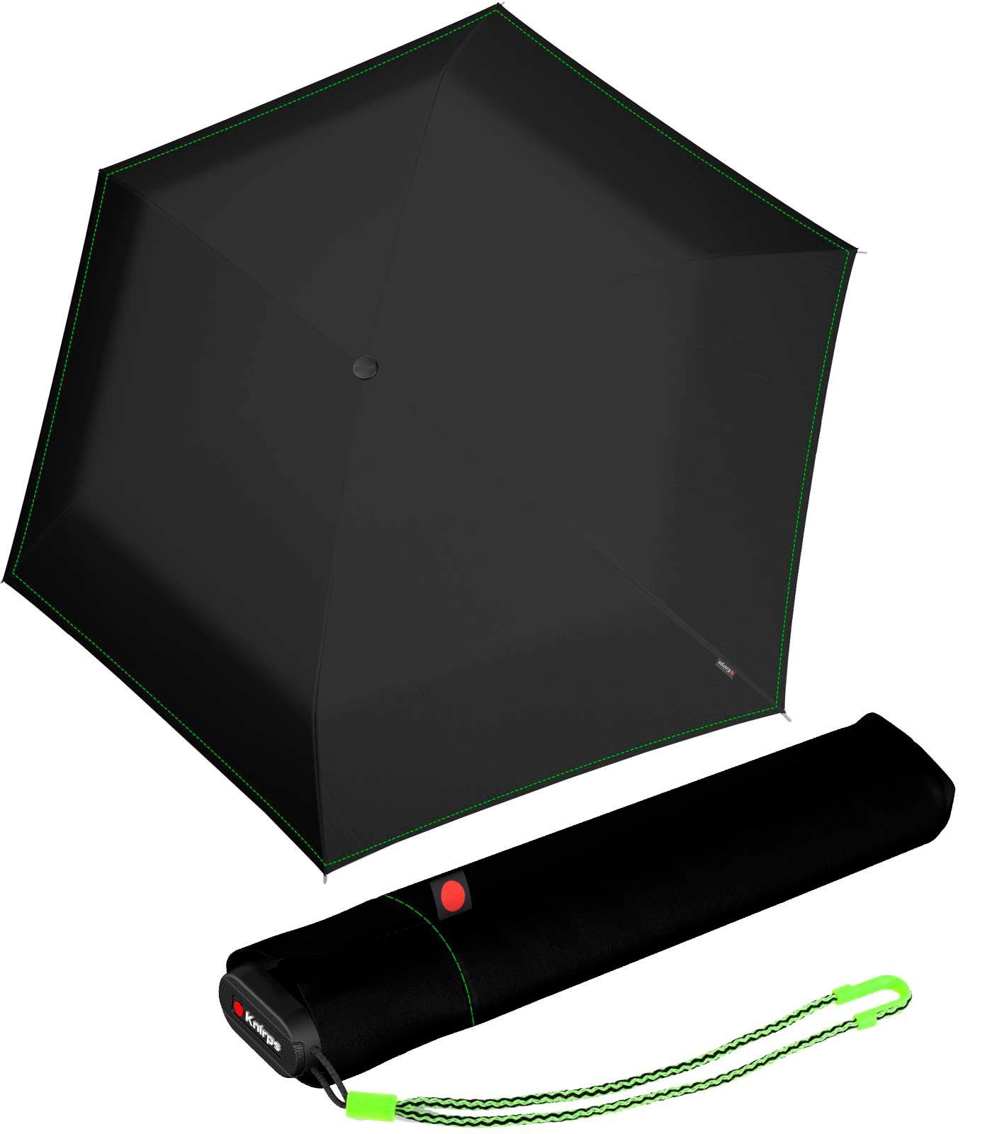 Knirps® Taschenregenschirm US.050 Ultra Light Slim Manual - Neon, extrem leicht und super kompakt
