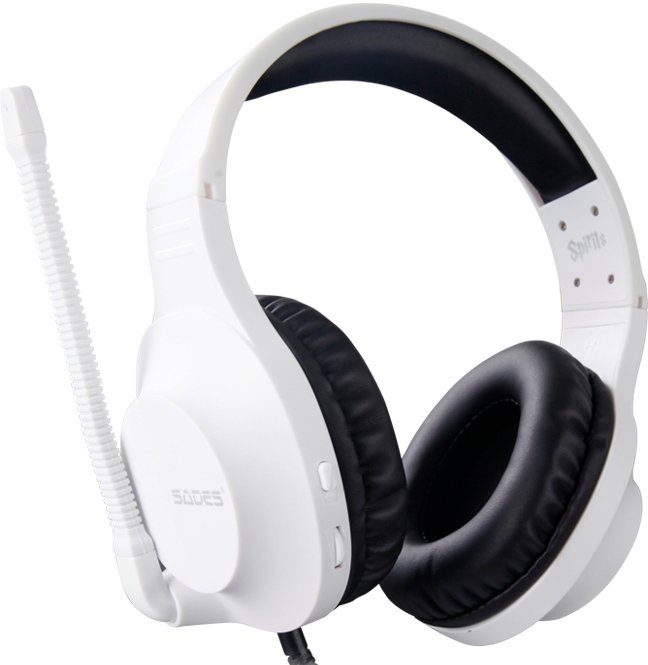 Sades Spirits SA-721 Gaming-Headset weiß kabelgebunden