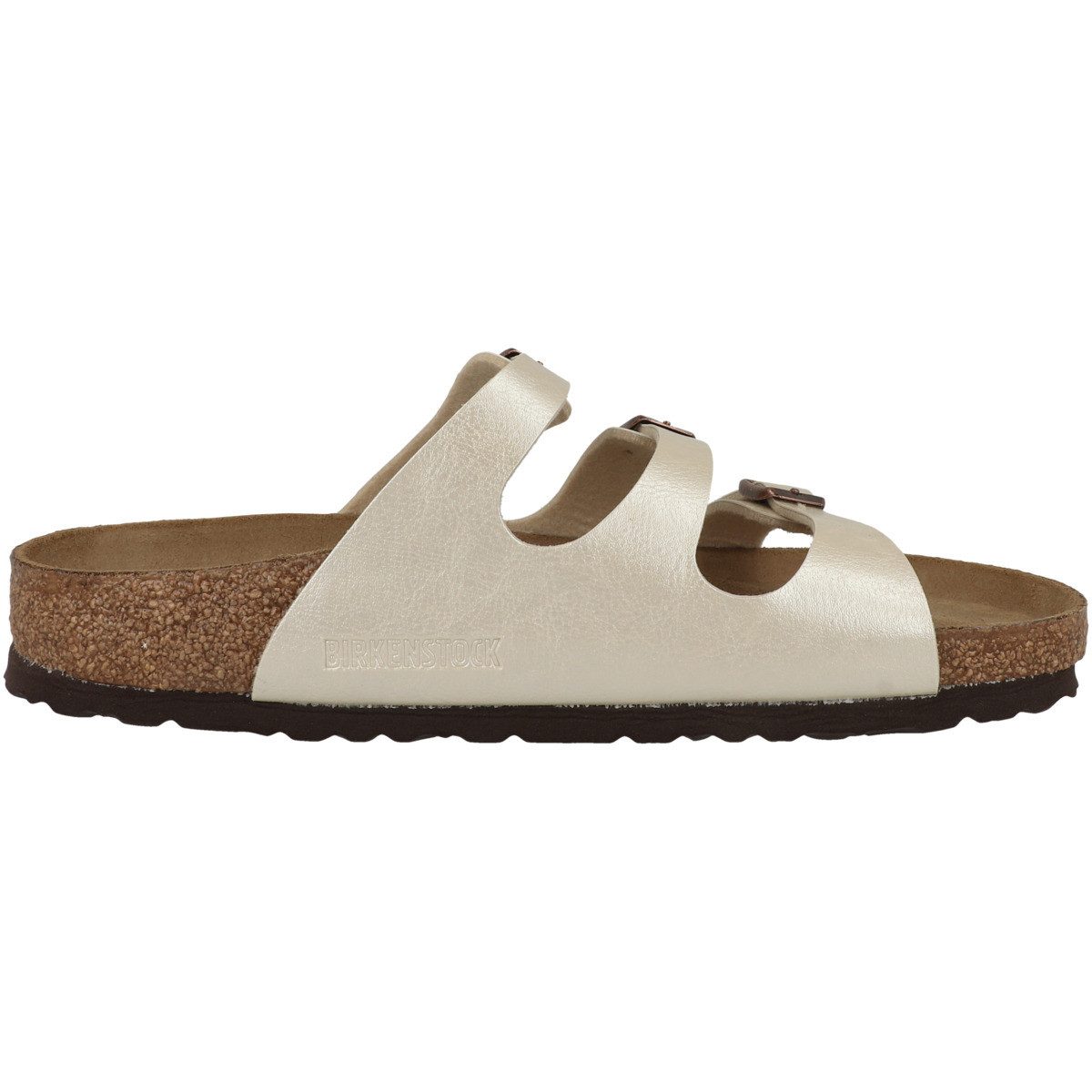 Birkenstock Florida Birko-Flor Graceful normal Damen Sandale Sandaletten, Sommerschuhe, Badeschuhe, Riemchen, Schlappen