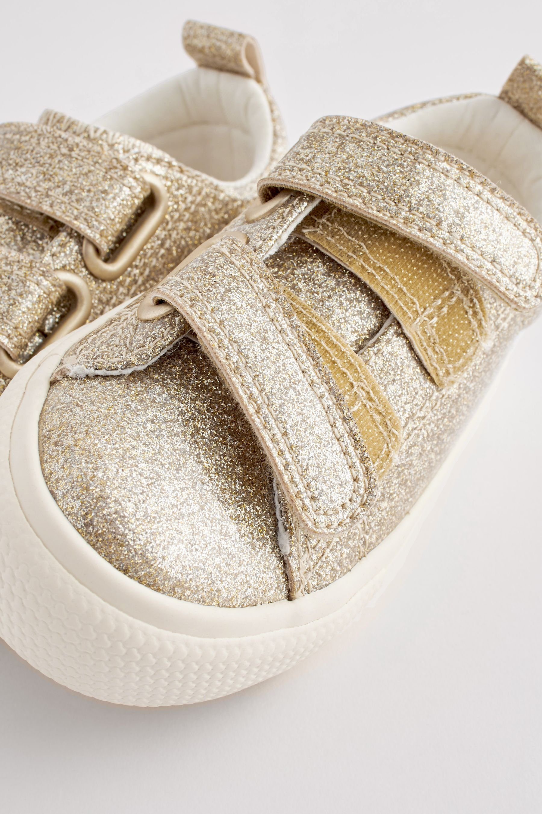 Glitter Gold Next Kompakte Sneaker Sneaker (1-tlg)