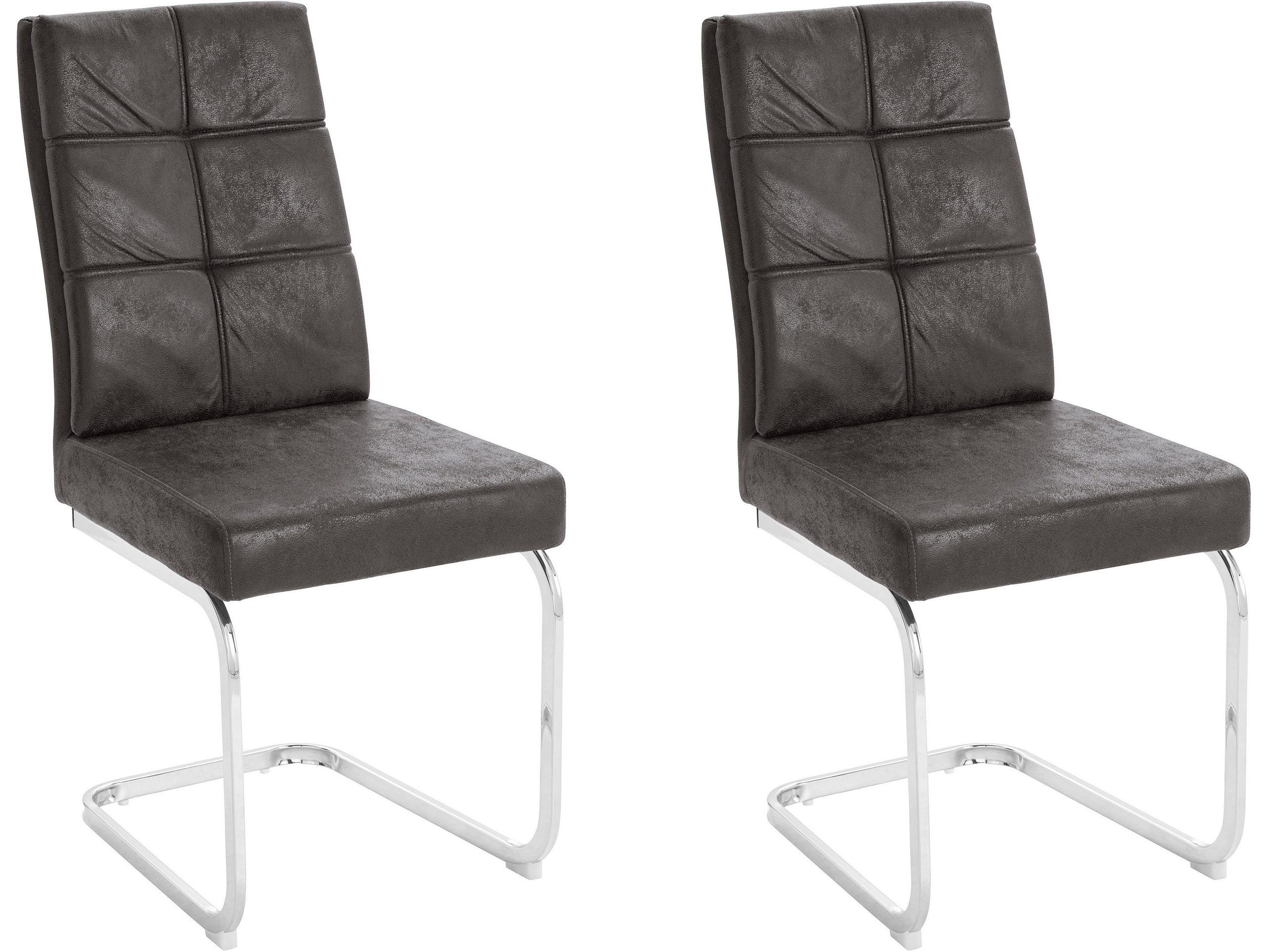 loft24 Freischwinger Lagona (2er-Set), Esszimmerstuhl Polsterstuhl günstig online kaufen