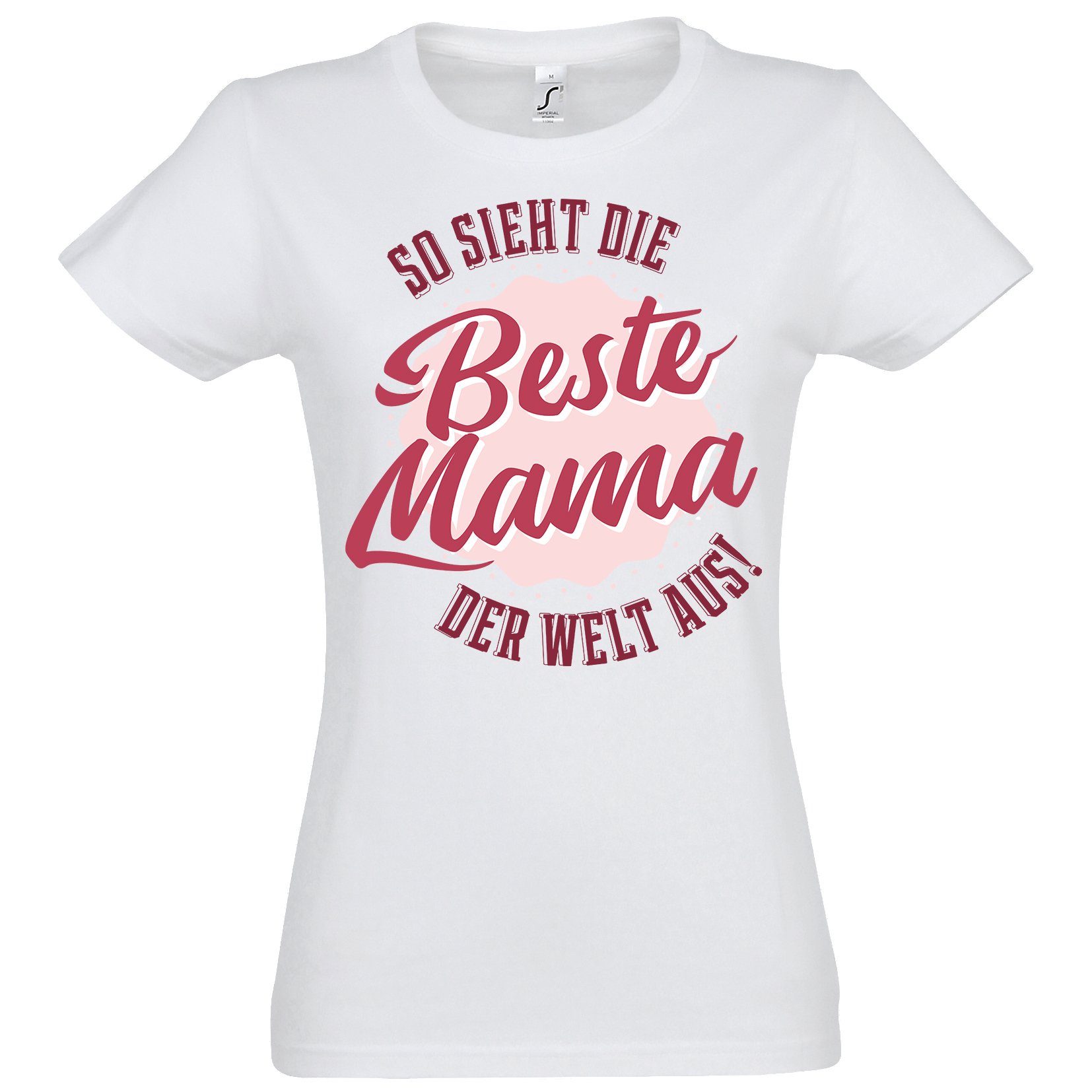 T-Shirt Beste Mama Der Welt Damen Shirt