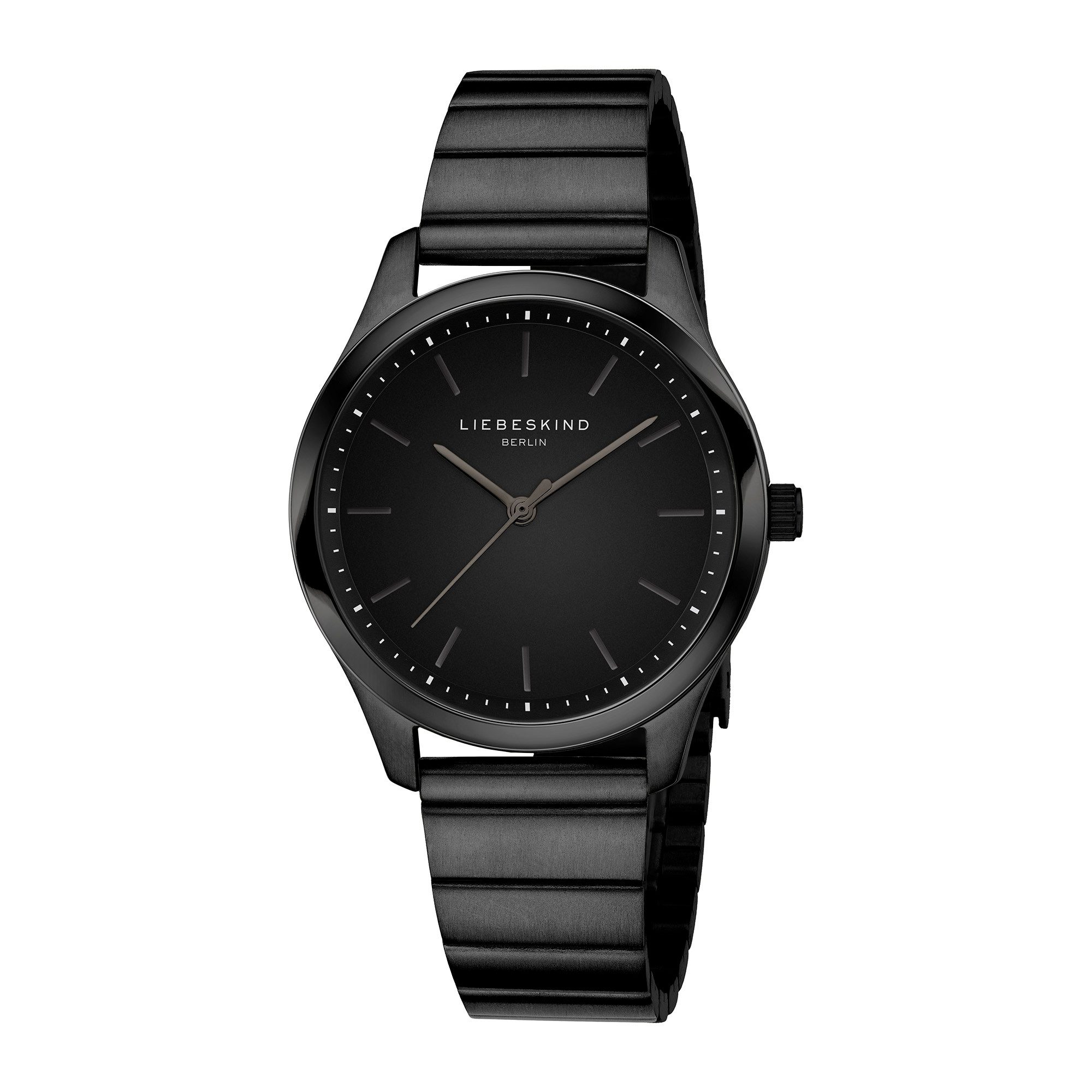 Liebeskind Berlin Quarzuhr Basic Staples LT-0389-MQ, Armbanduhr, Damenuhr, Edelstahlarmband, analog