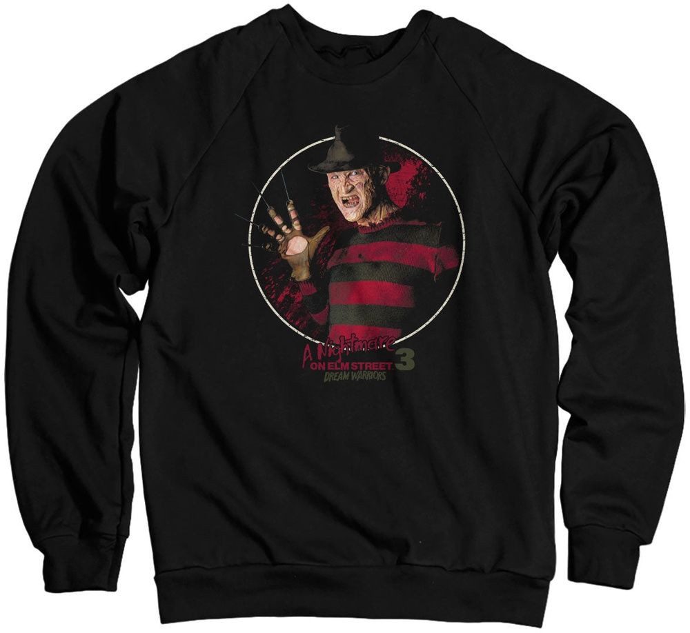 A Nightmare On Elm Street Rundhalspullover Elm Street Slasher Sweatshirt