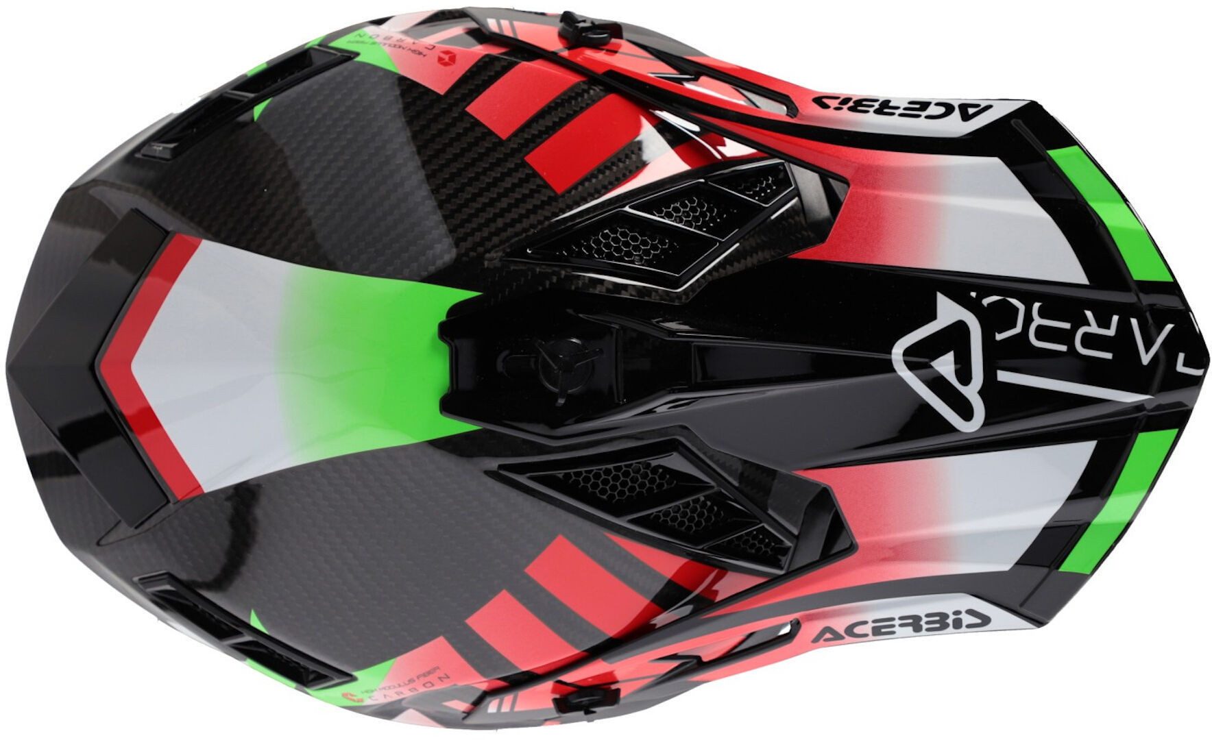 Acerbis Motocrosshelm Steel Carbon Motocross Helm, Carbonfaser, ECE 22.06