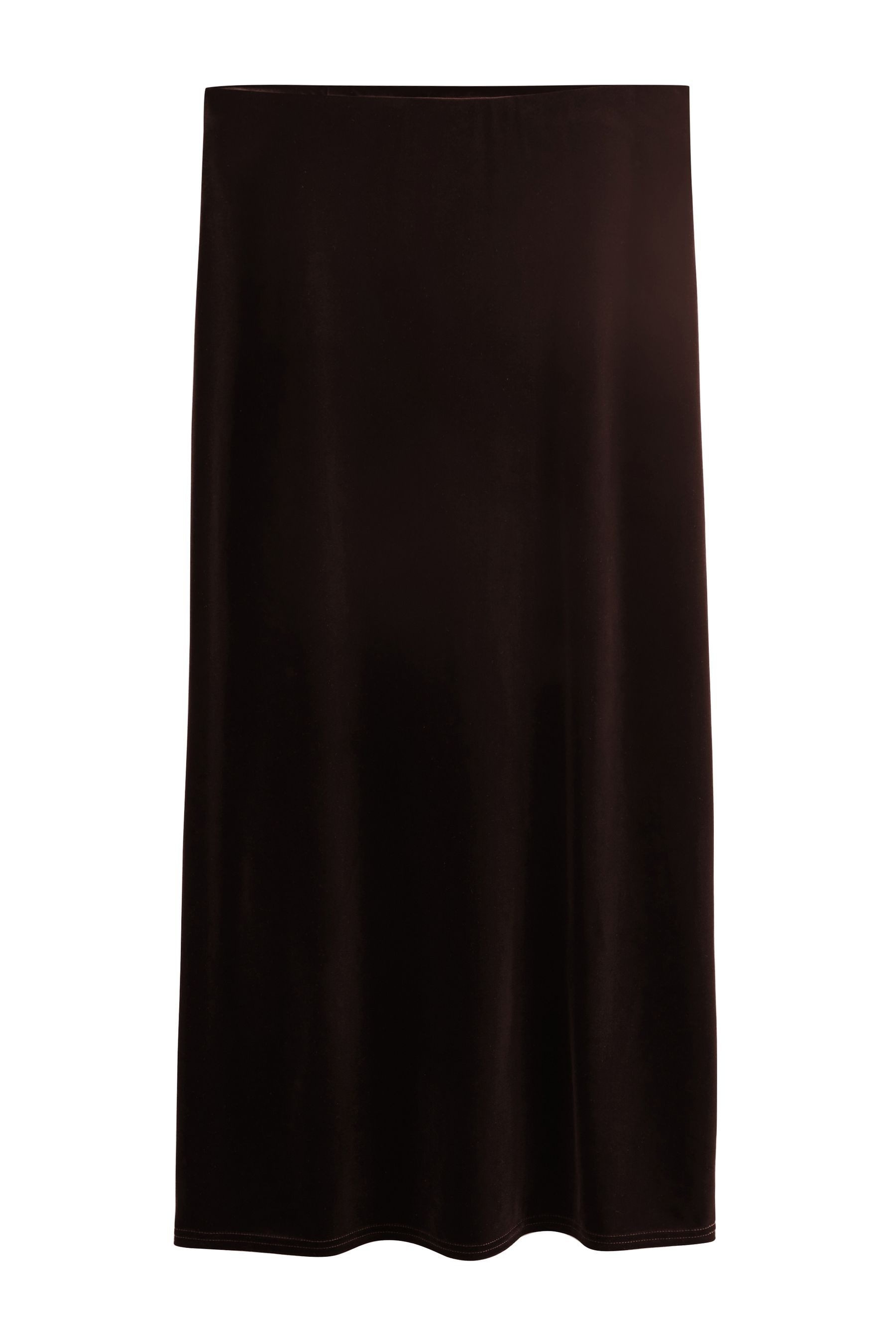 Next Maxirock Enger langer Samtrock (1-tlg) günstig online kaufen