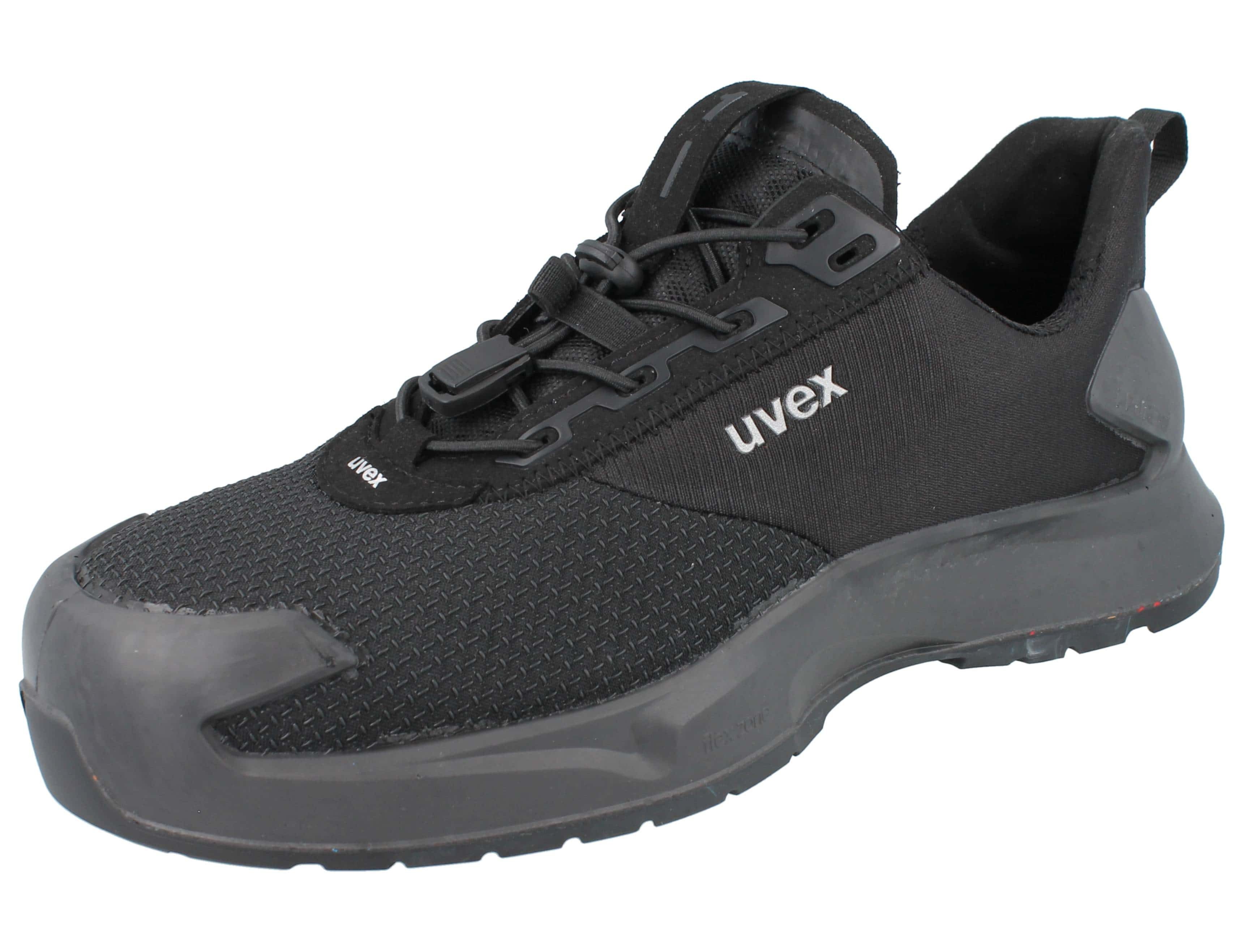 Uvex UVEX 1 x-craft pro Herren Sicherheitsschuhe S1PL schwarz vegan - Sicherheitsschuh Wechselfußbett