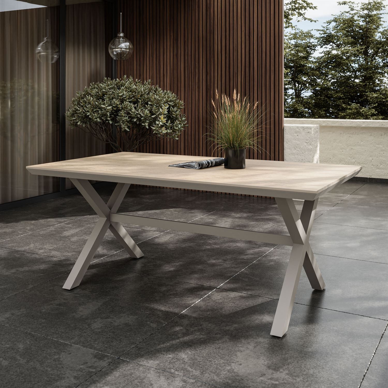 Lookway Gartentisch ALMIRA – wetterfest, rechteckig, günstig online kaufen