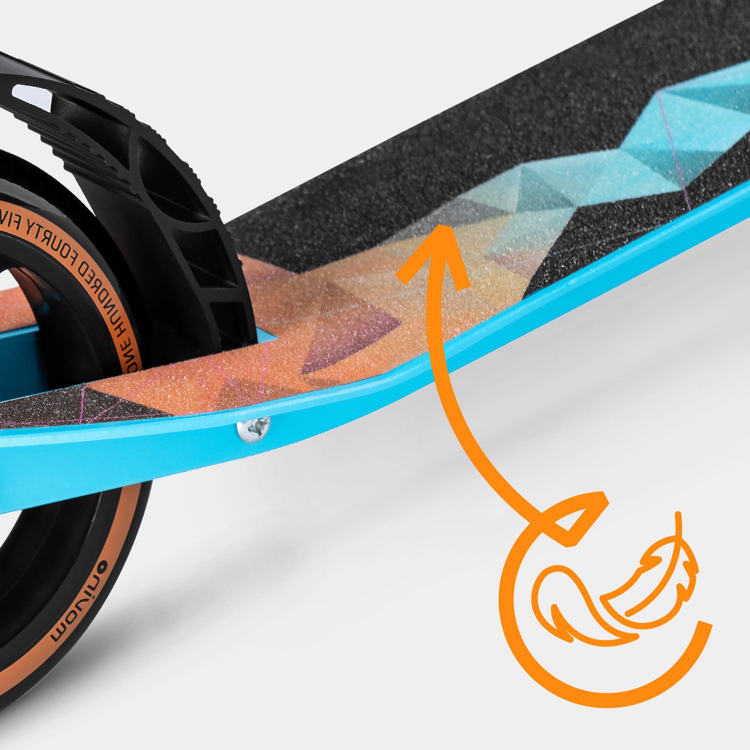 Movino Cityroller Kinderroller MOVINO VIBE Leicht 2,9kg Klappbar 145mm Rollen – Bild 5 von 5