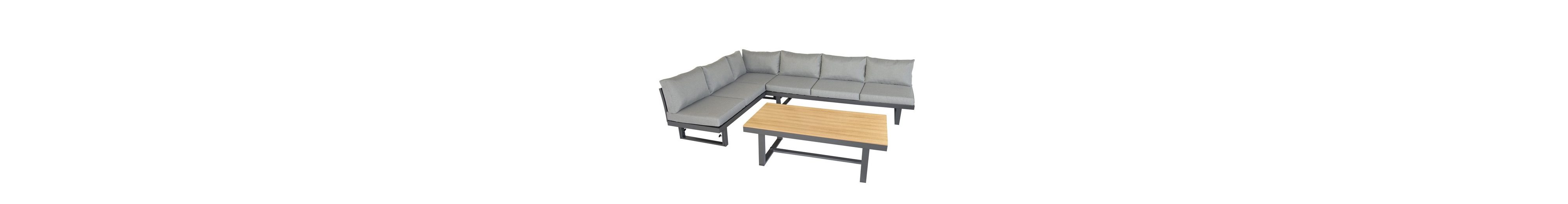 bellavista Home&Garden® Loungeset »Aluminium Gartenmöbel Lounge Largo