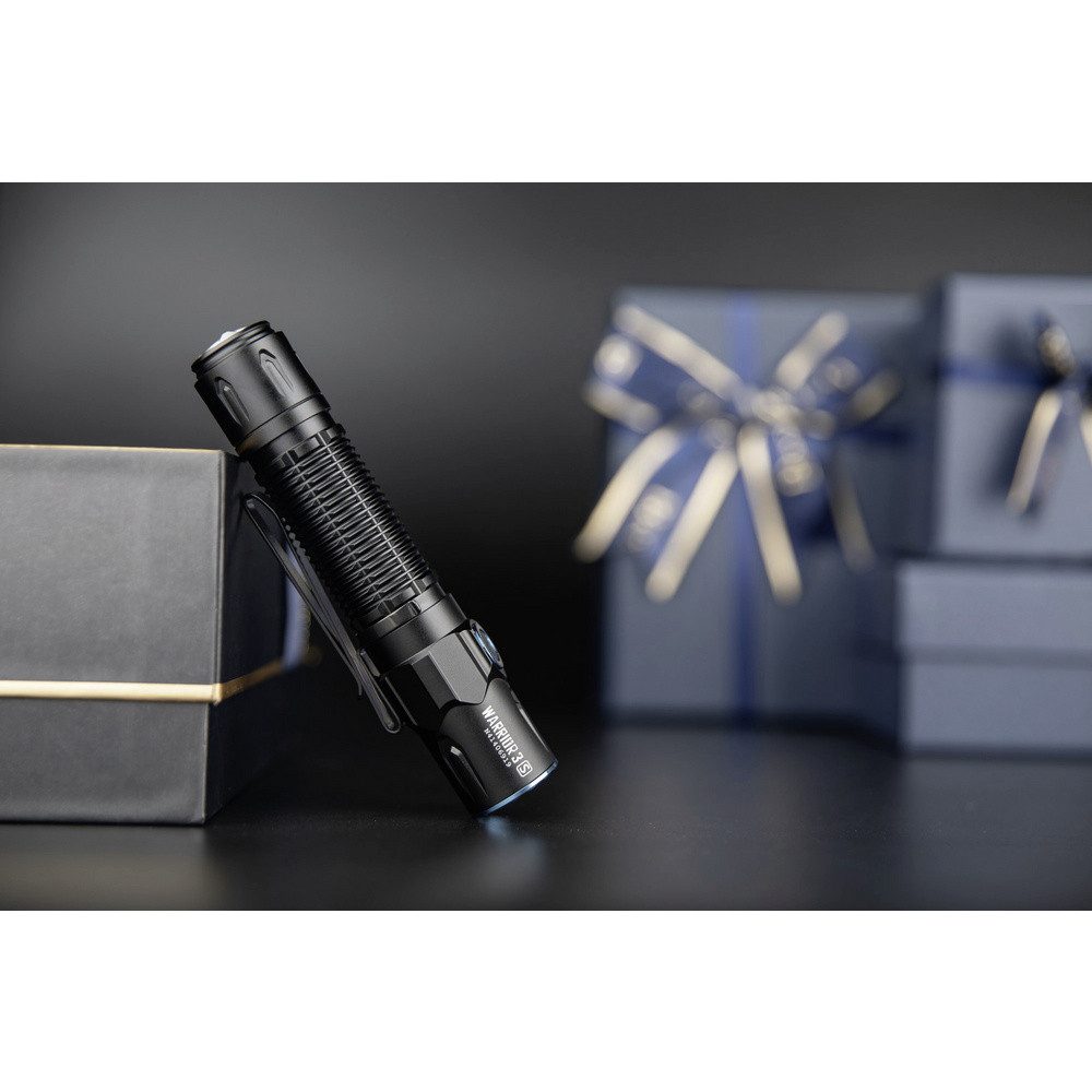 OLIGHT Taschenlampe OLight Warrior 3S green LED Taschenlampe IPX8 (wasserdicht), mit Gürte