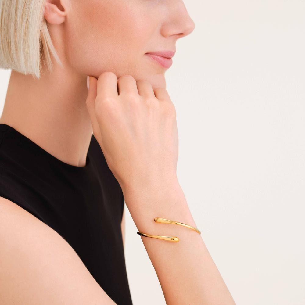 ROSEFIELD Armreif ROSEFIELD Armreifen Contrarié Cuff Bangle Gold JBCBG-J104 günstig online kaufen
