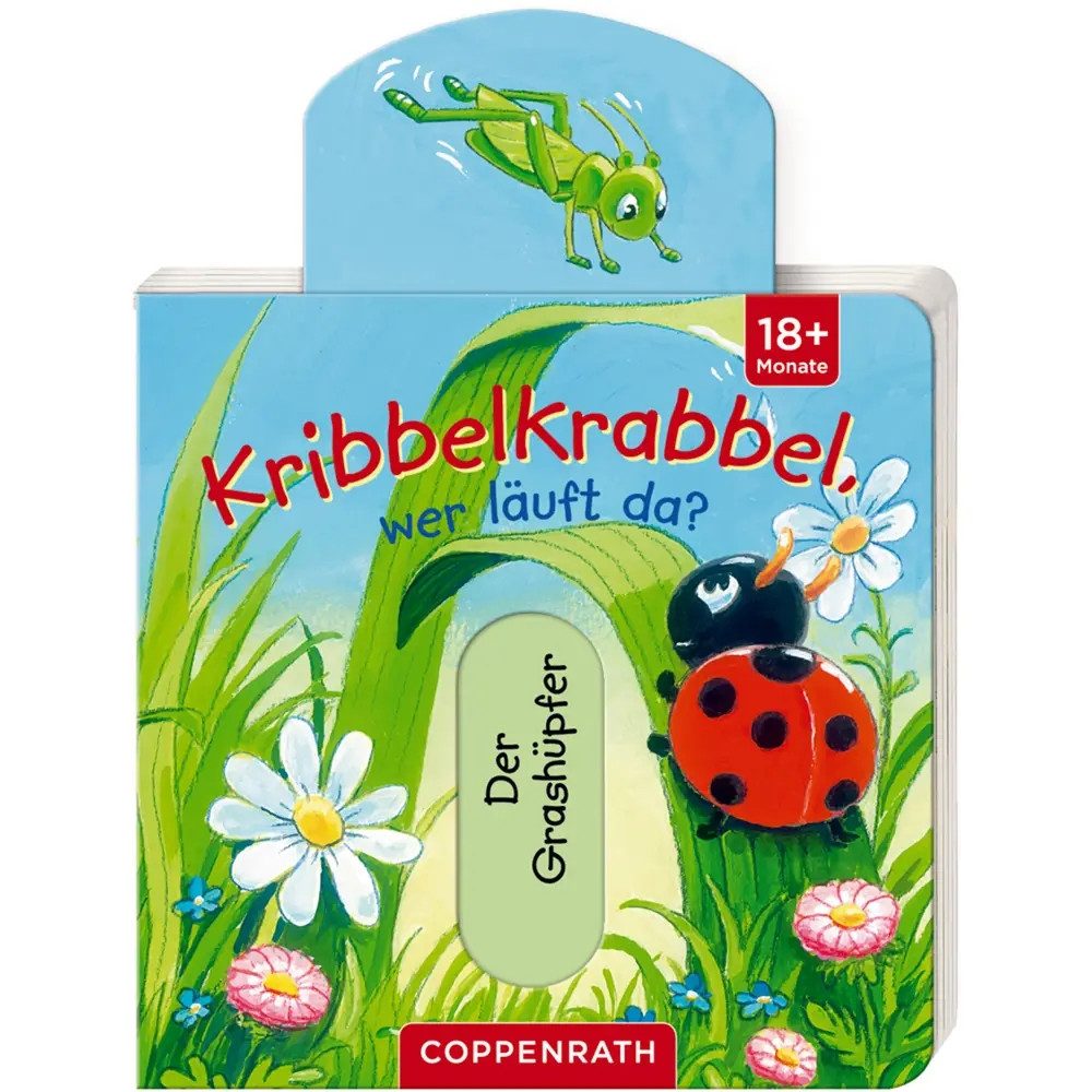 COPPENRATH DIE SPIEGELBURG Zeichenalbum Mini-Pappe mit Schiebern: Kribbelkrabbel, wer läuft da?