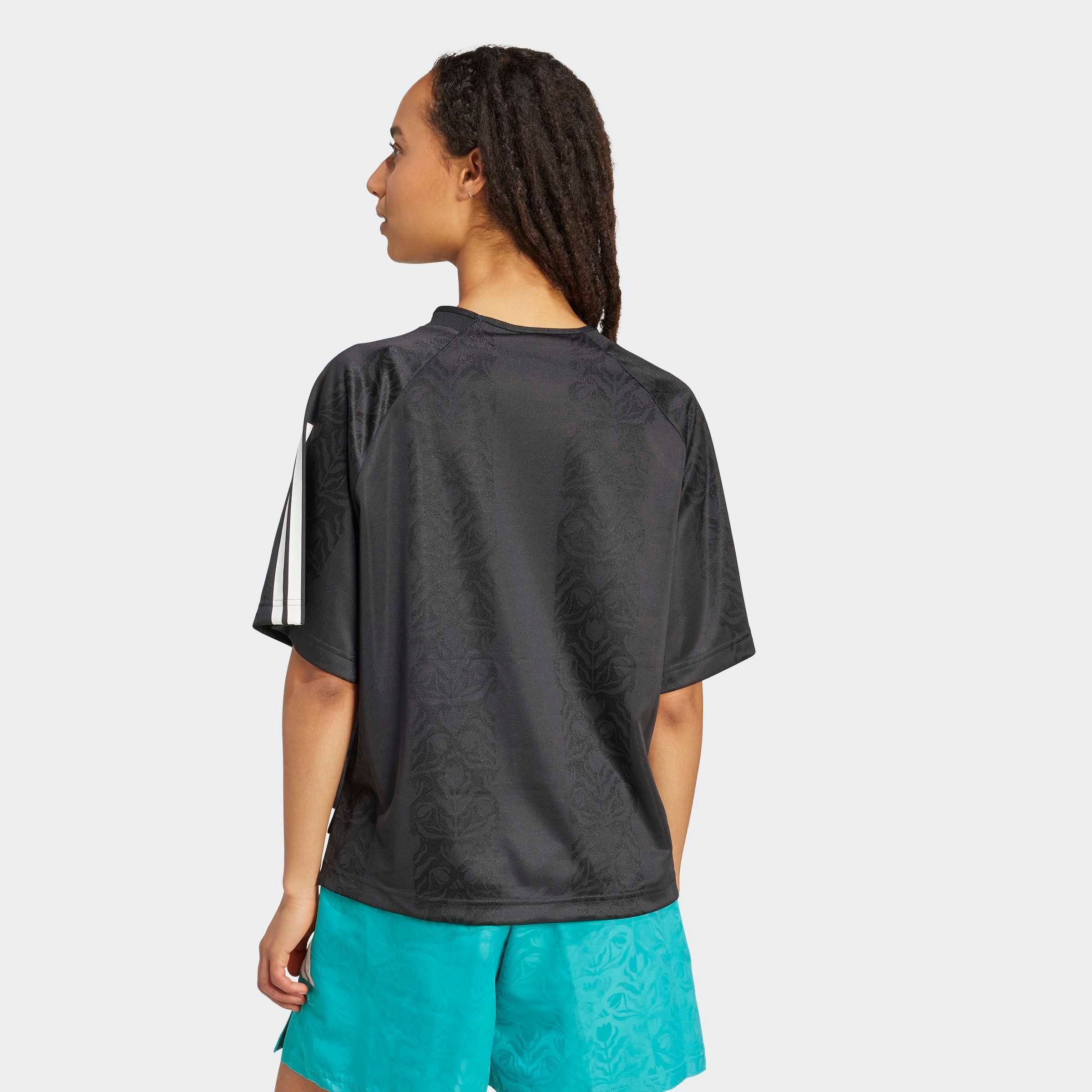 adidas Sportswear T-Shirt TIRO X COMMON GOAL JACQUARD sportlicher Stil, Rundhalsausschnitt, aus atmungsaktivem Polyester