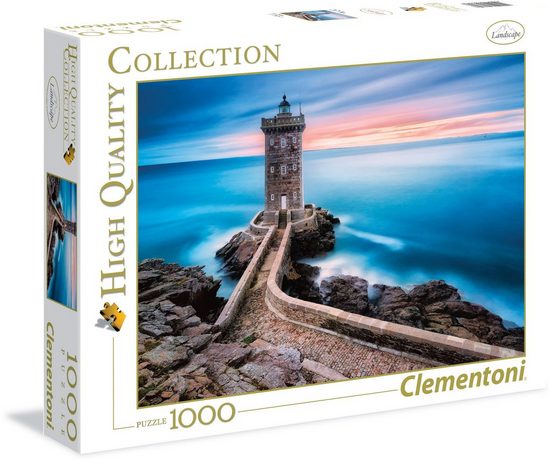 Clementoni® Puzzle »High Quality Collection - Der Leuchtturm«, 1000 Puzzleteile, Made in Europe