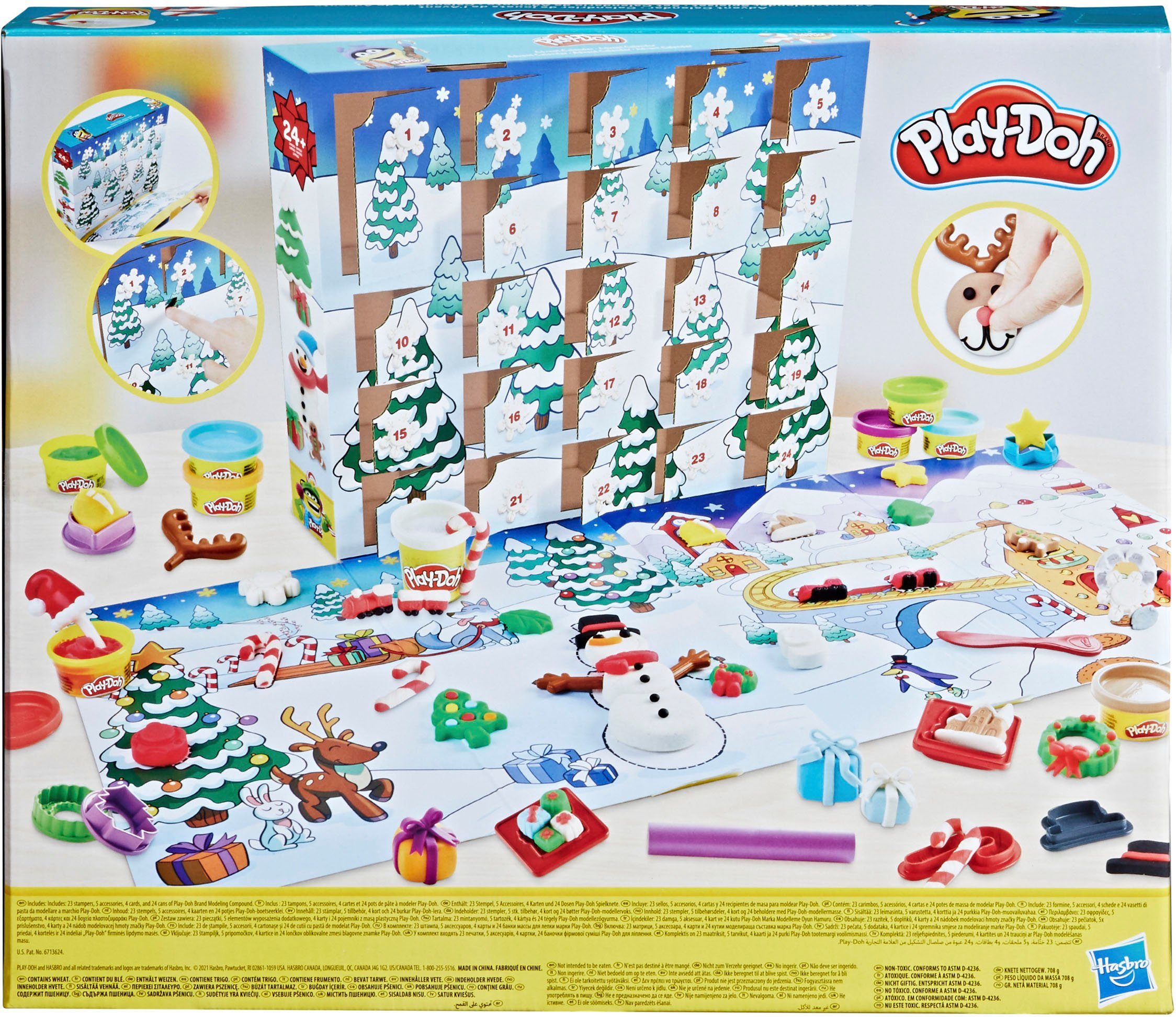 Play-Doh Hasbro Spielzeug-Adventskalender Spielset