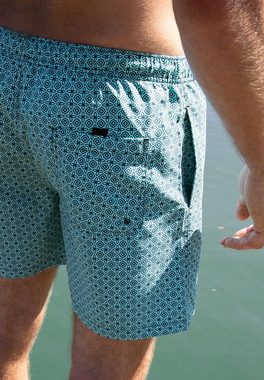 Beco Beermann Badehose BECO-Basics Swimwear Shorts (1-St) mit zeitlosem Muster
