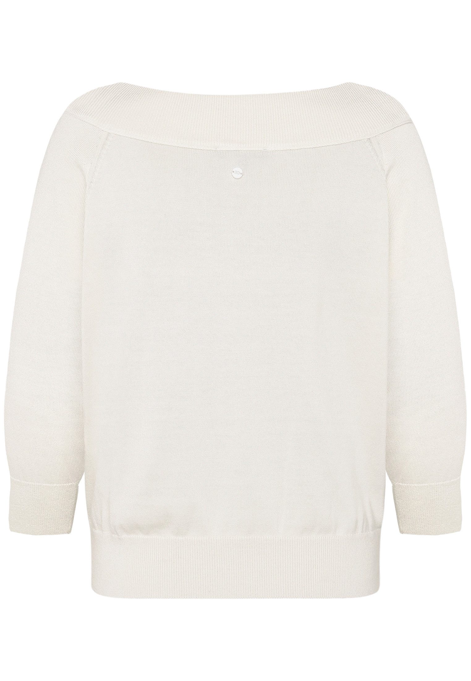 Zero Strickpullover Damen mit Carmenausschnitt (1-tlg) Plain/ ohne Details
