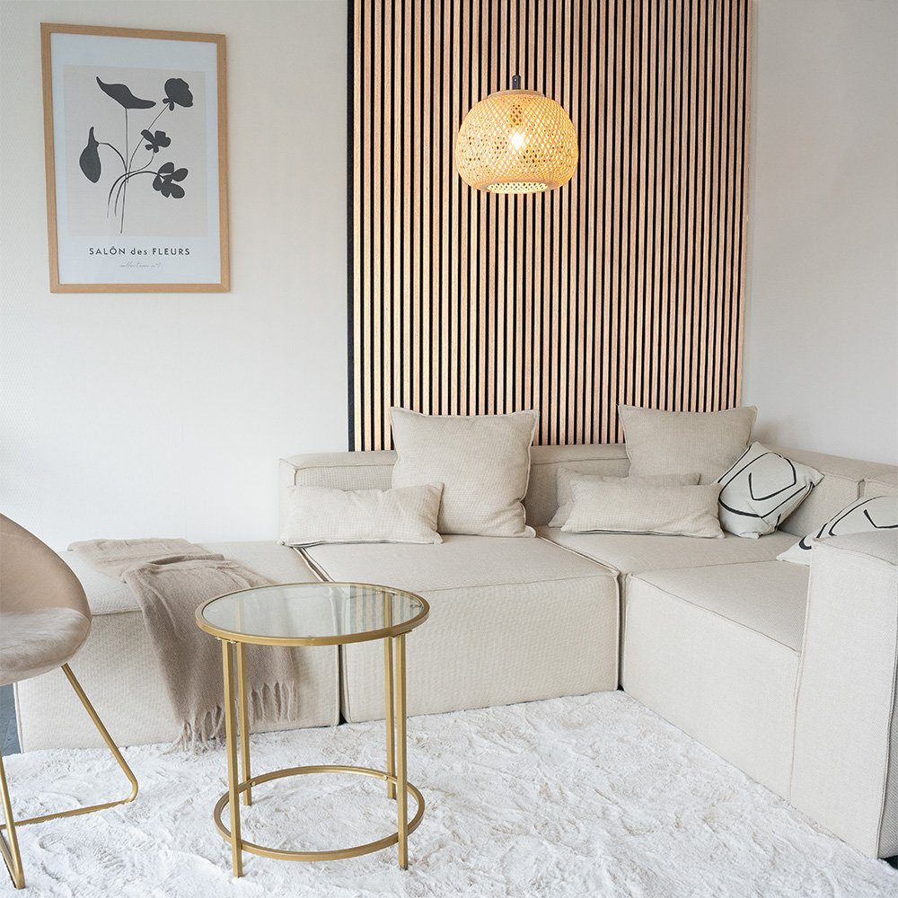 HOME DELUXE Wandpaneel Akustikpaneel / Lamellenwand SONIC, BxL: 40,00x80,00 günstig online kaufen