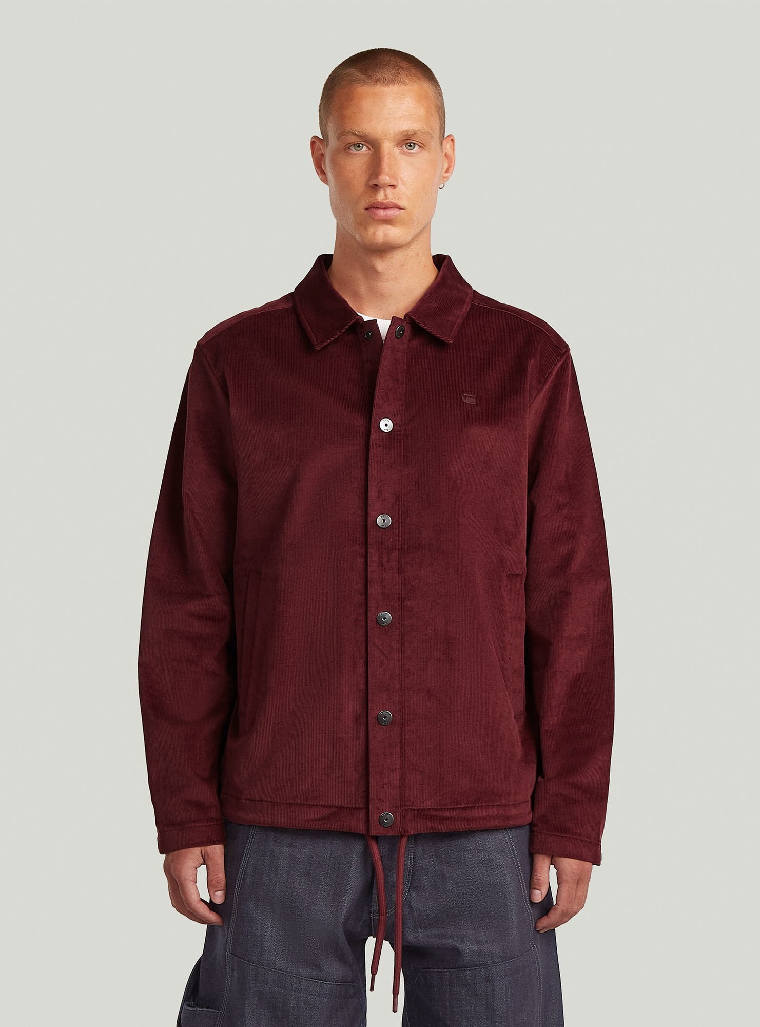 G-STAR Langarmshirt Cord Coach Sweatjacke günstig online kaufen