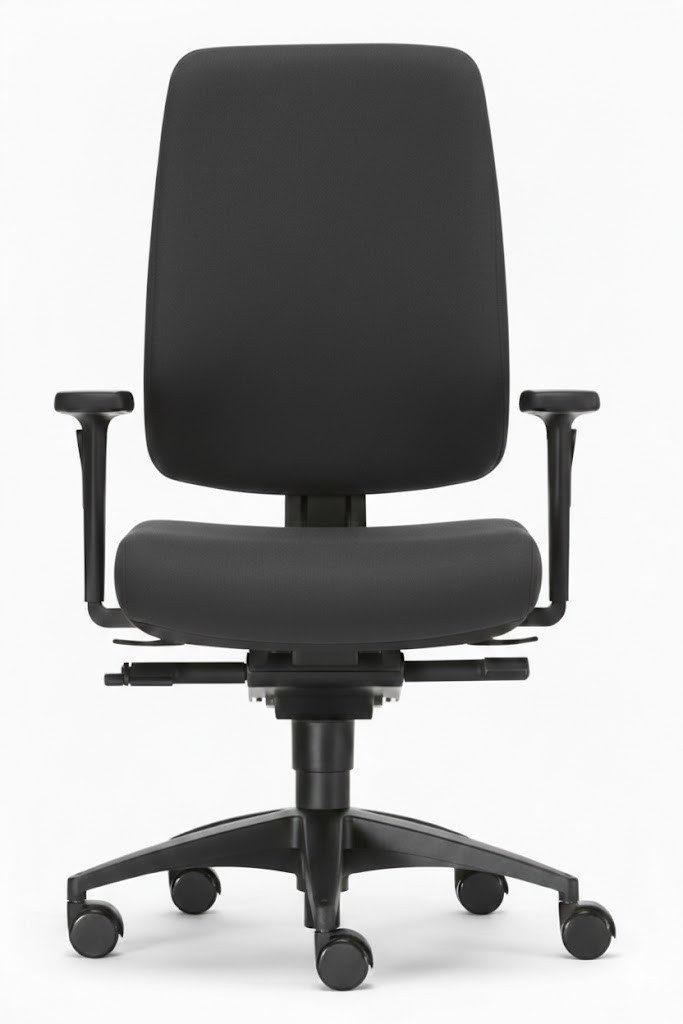 SITWELL STEIFENSAND AG Bürostuhl ergonomischer Männer-Bürostuhl mit Rückenschale und Lordosenstütze