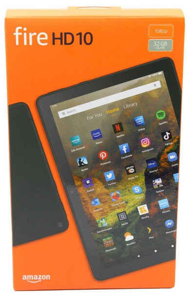 Amazon Fire HD 10 Tablet mit Spezialangeboten 11. Gen Tablet (10,1", 32 GB, Fire OS, inkl. Ladegerät, verstärktes Display, 12 Stunden Akkulaufzeit)