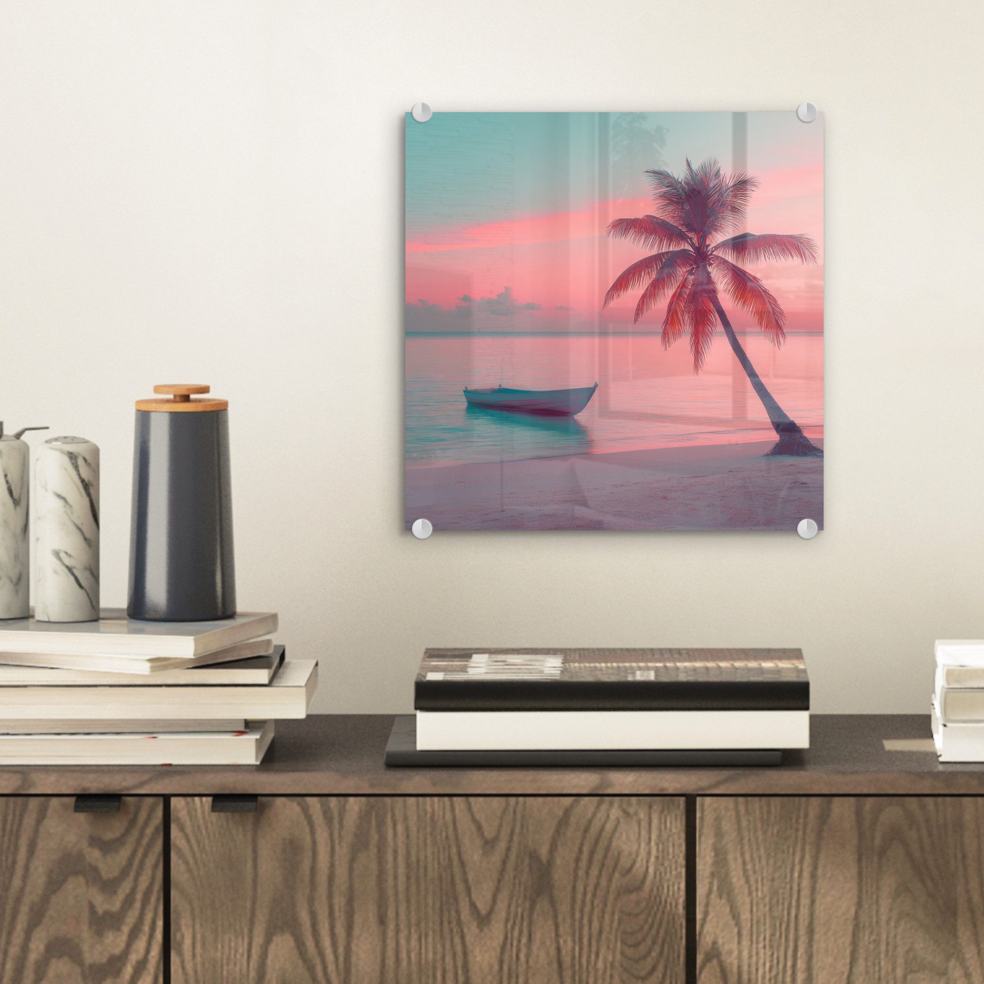 MuchoWow Acrylglasbild Meer - Boot - günstig online kaufen