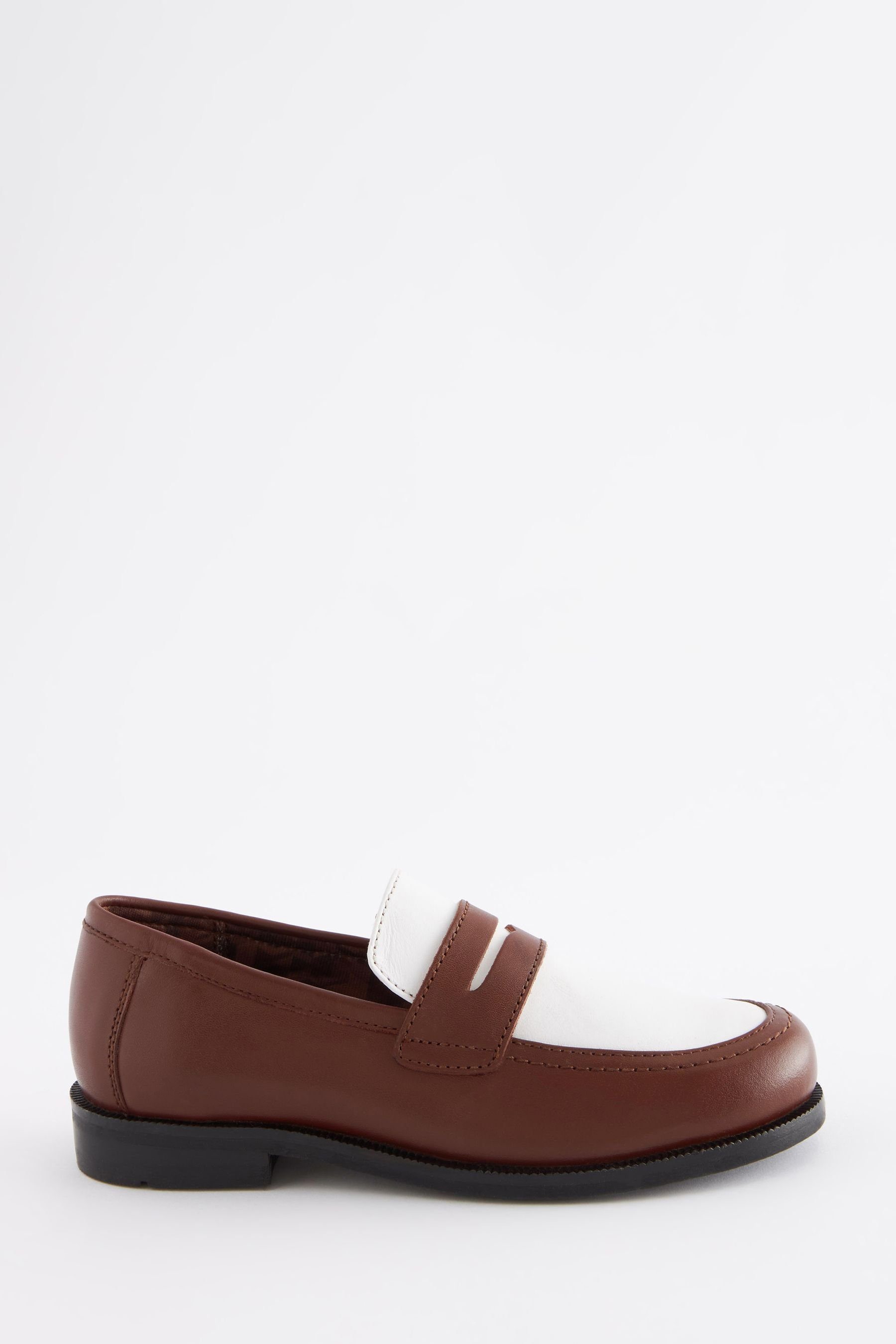 Next Sattelschuh aus Leder Loafer (1-tlg)