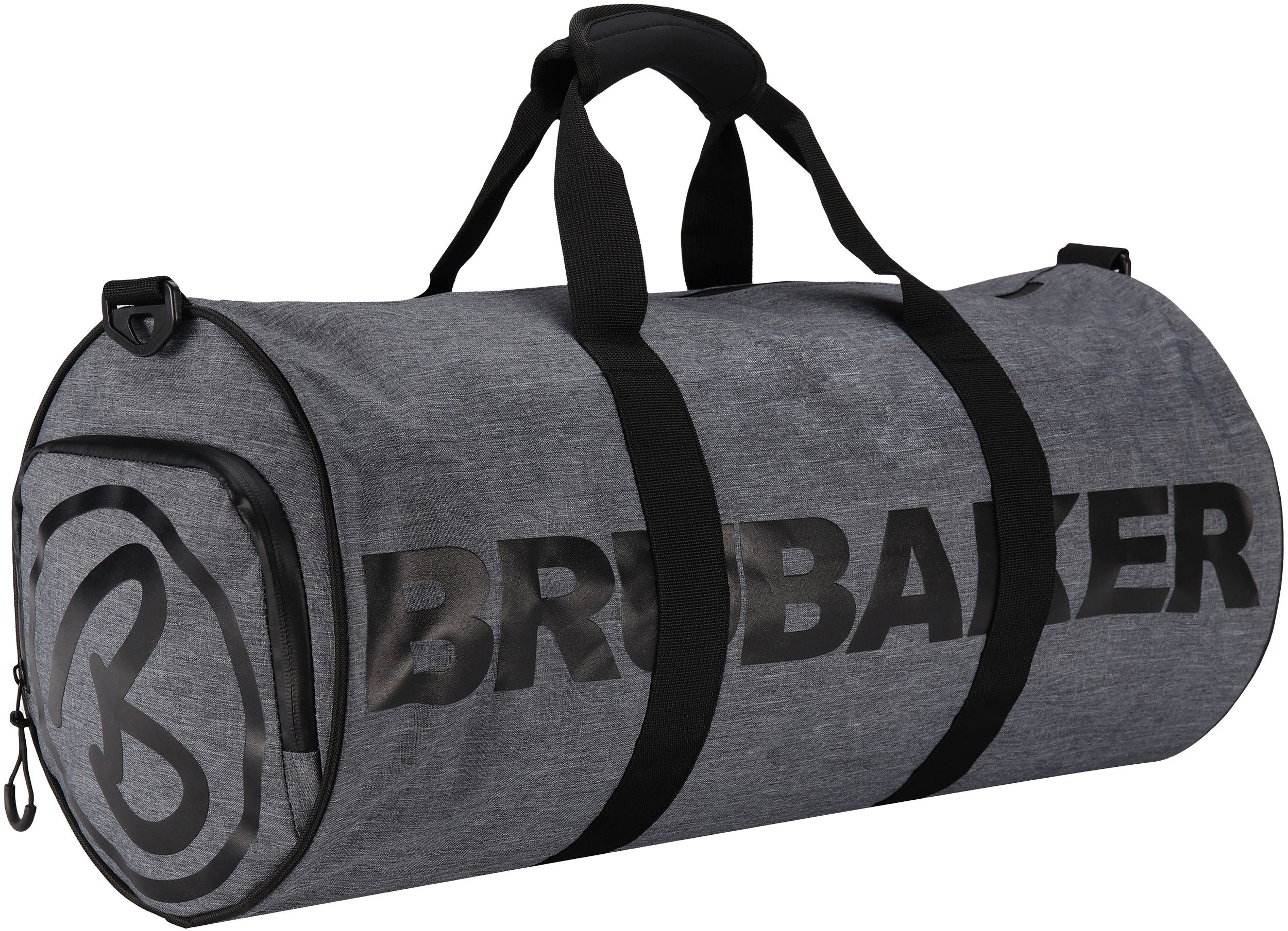 BRUBAKER Sporttasche Unisex Duffle Bag Trainingstasche Grau (1-tlg., wasser günstig online kaufen