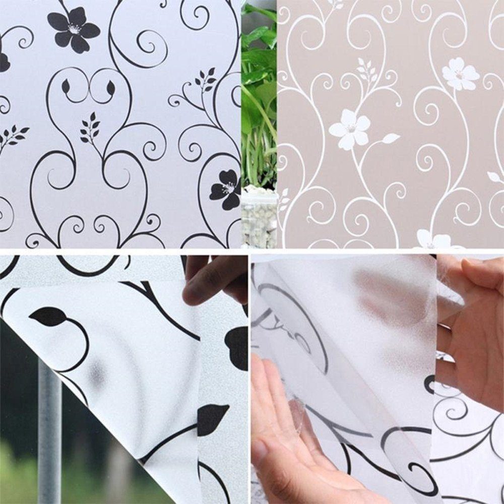 WILGOON Fensterfolie Selbstklebend ohne Klebstoff Fensterfolie günstig online kaufen