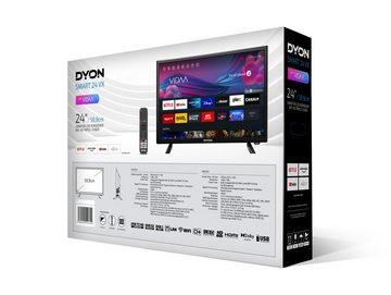 Dyon Smart 24 VX LED-Fernseher (60 cm/24 Zoll, HD-Ready, Smart-TV)