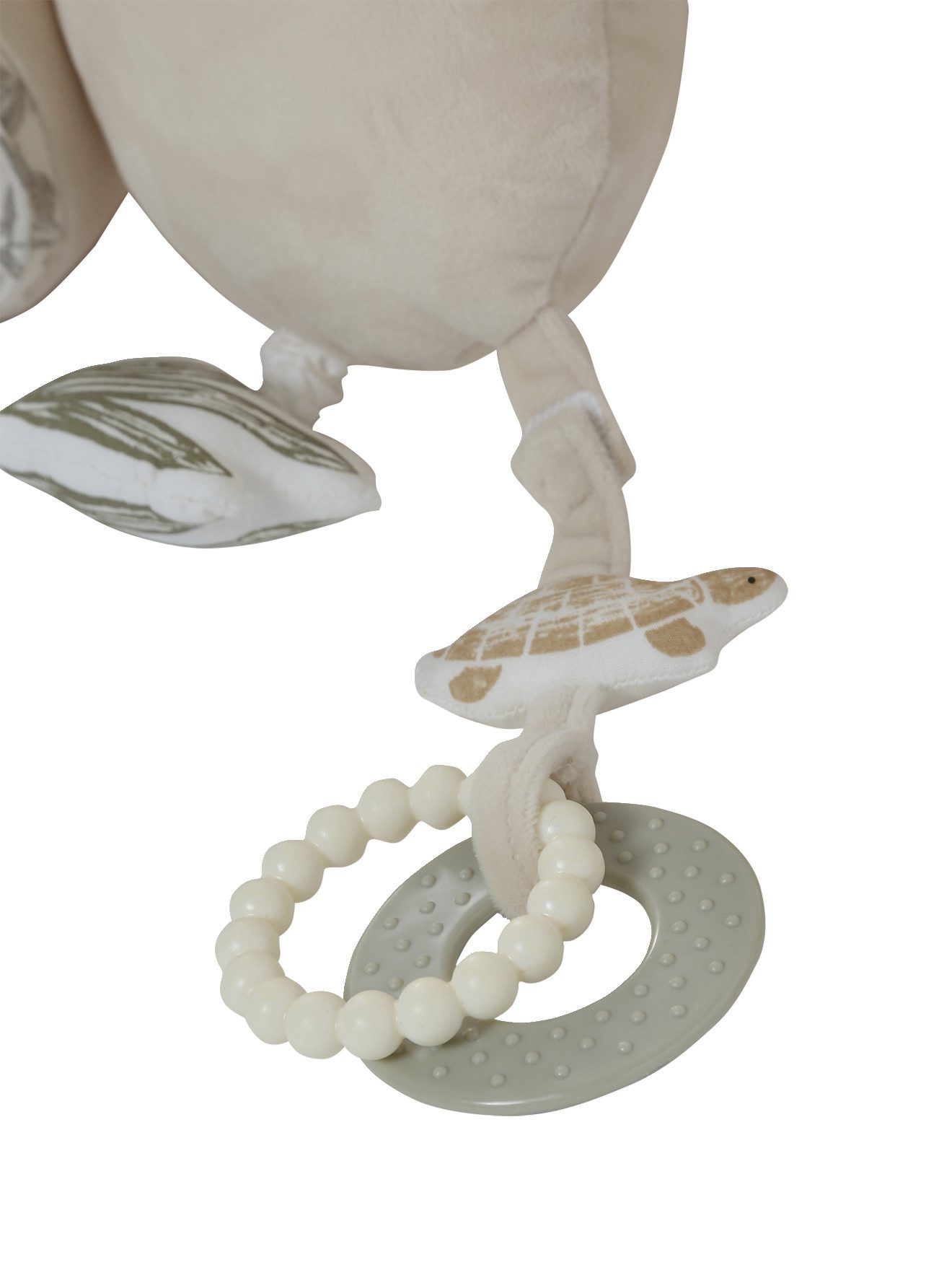 vertbaudet Schmusetuch Großer Activity-Elefant aus Plüsch BABYLON