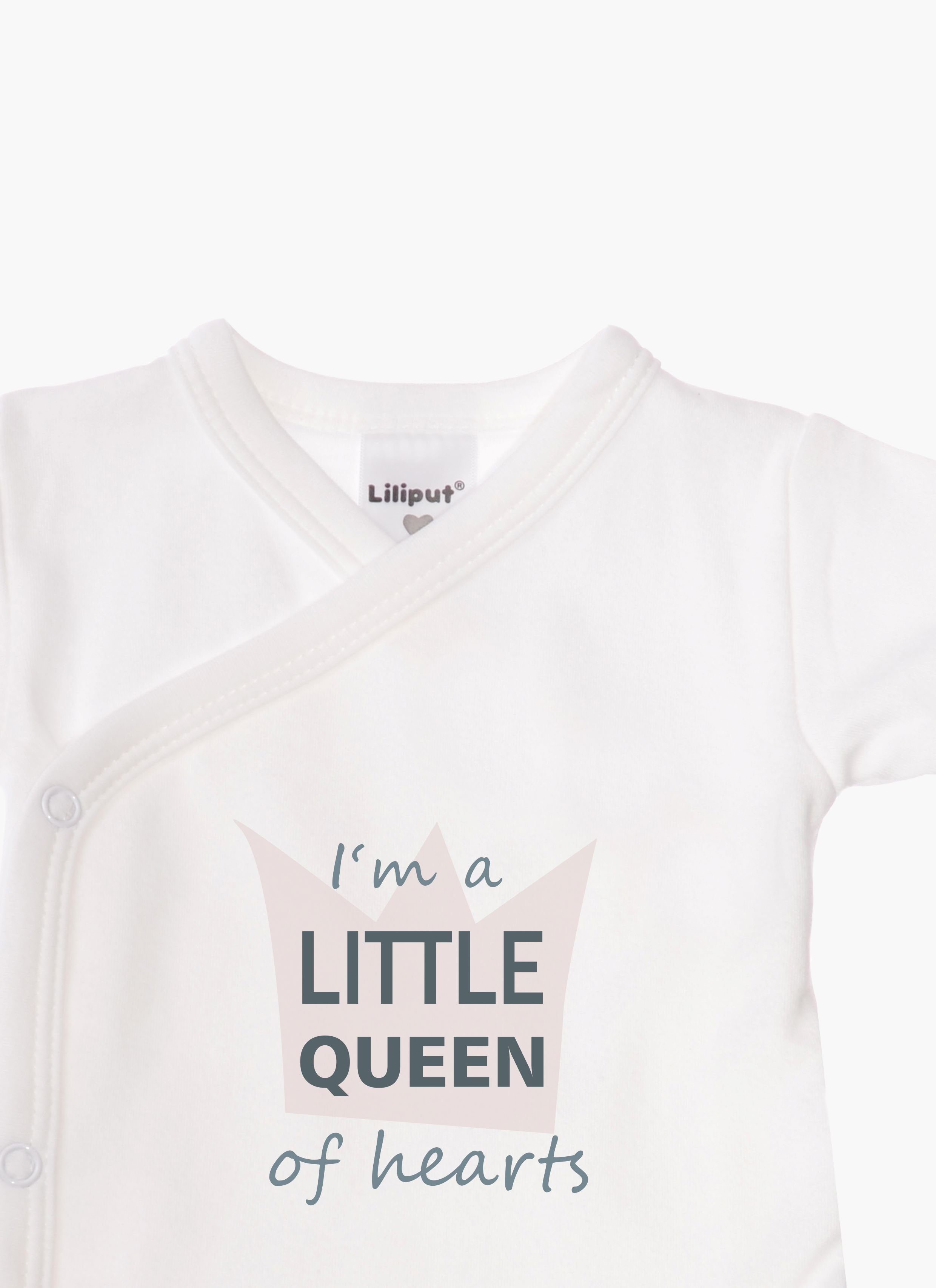 Queen praktischer Druckknopfleiste mit Liliput Little Body