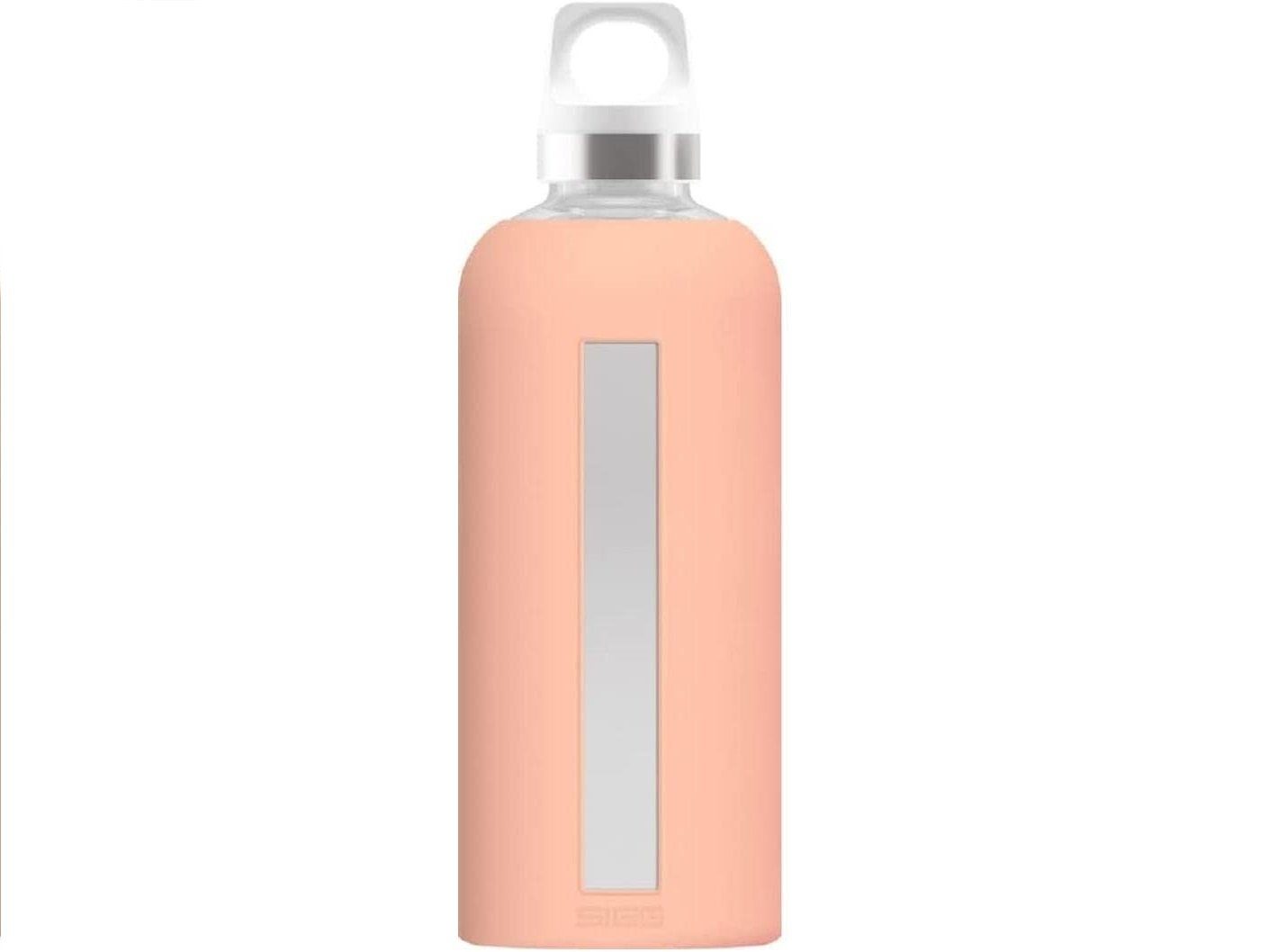 Trinkflasche Star Trinkflasche Glasflasche Silikonhülle 0.5 L Shy Pink