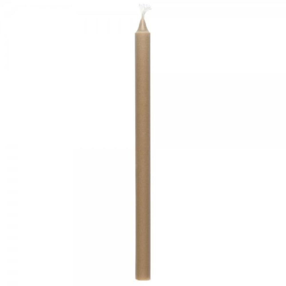 Tafelkerze Ib Laursen Stabkerze Dünn & Hoch Leinen (1,3x20cm)