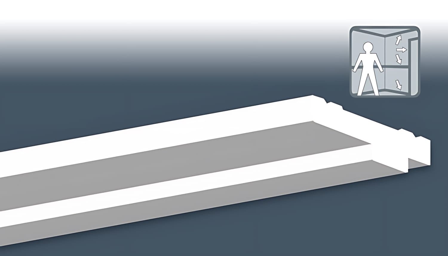 Orac Decor Deckenleiste 1 MUSTERSTÜCK S-CX160 10 cm MUSTER der Eckleiste Zierleiste, Duropolymer®, 1-St., 1 x MUSTERSTÜCK, 1 MUSTERSTÜCK Eckleiste Stuckleiste ca. 10 cm lang