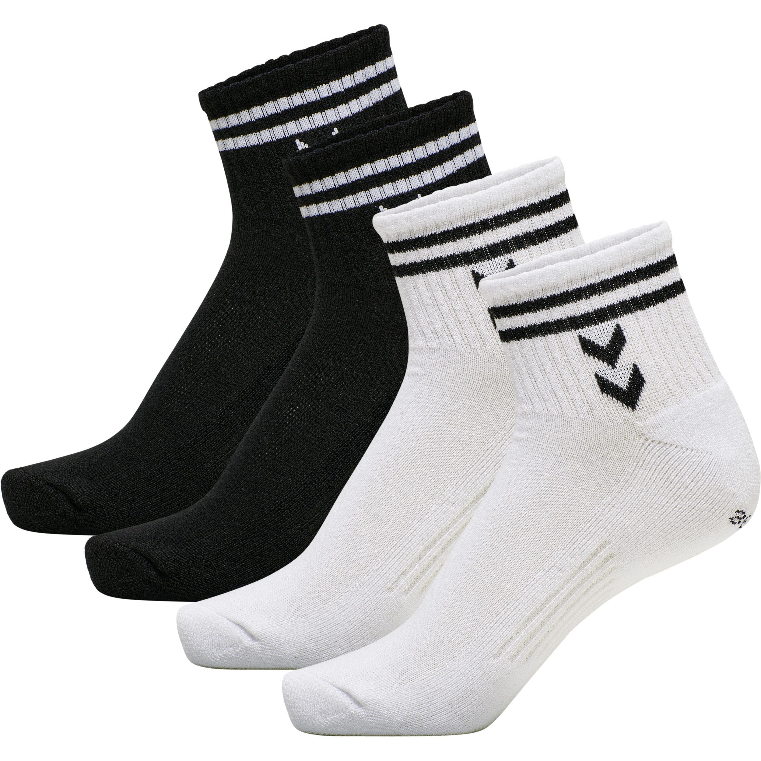 hummel Sportsocken hmlStripe 4-Pack Mid Cut Socks