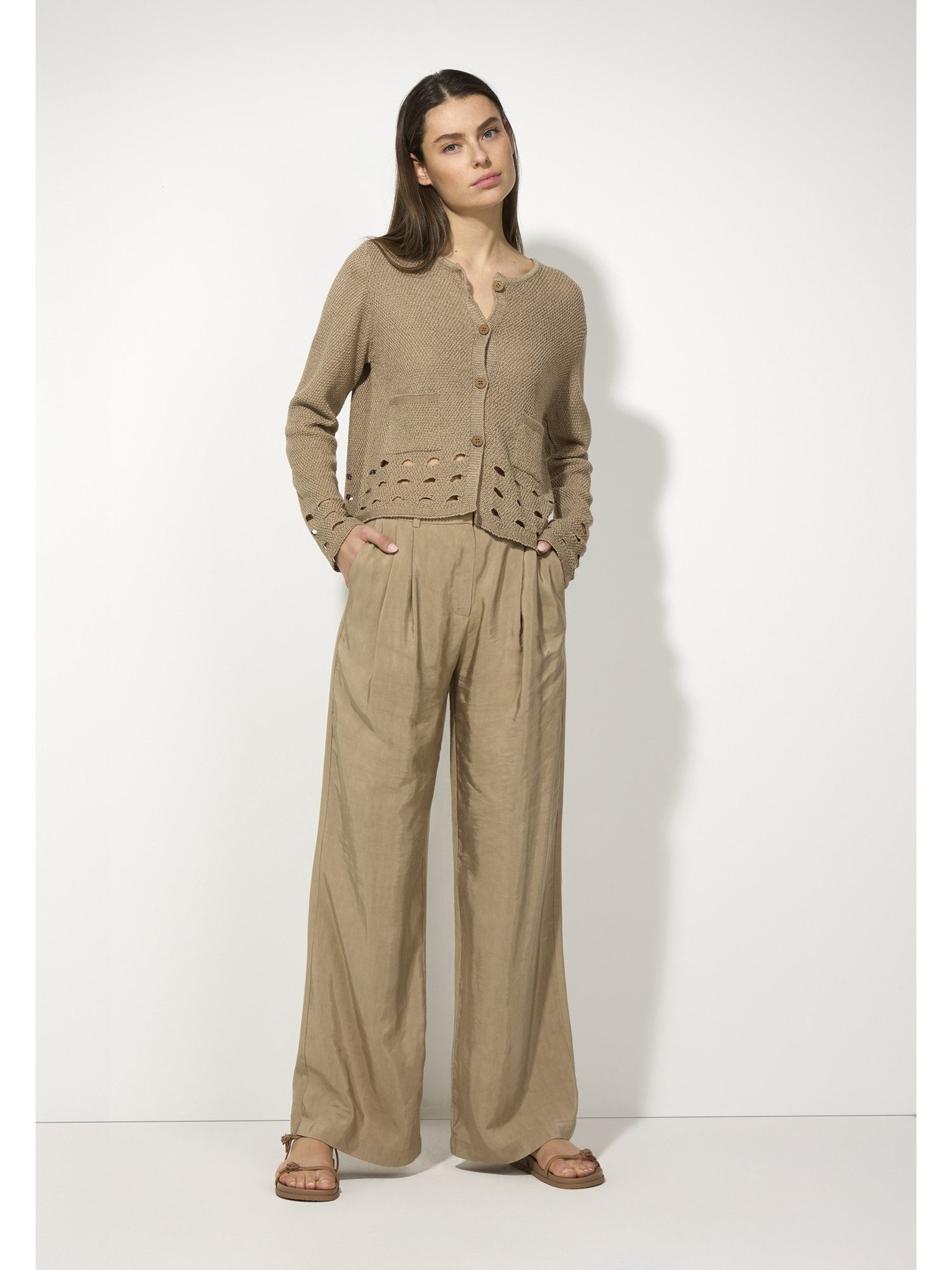 MORE&MORE Cardigan Struktur-Cardigan günstig online kaufen