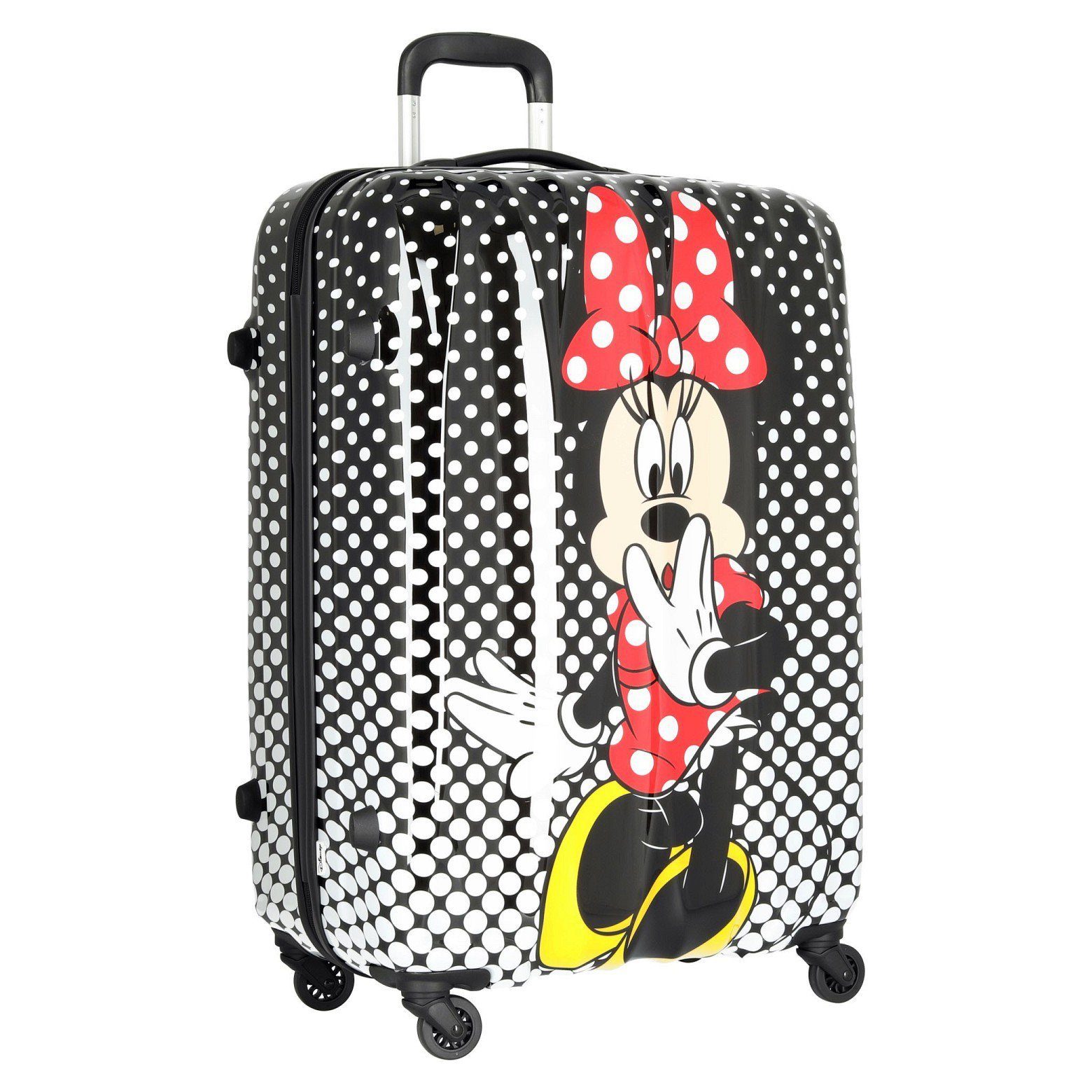 Mouse 4 Polka L - Disney 2.0 4-Rollen-Trolley Rollen Minnie Trolley Alfatwist American Dot 75/28, Tourister®