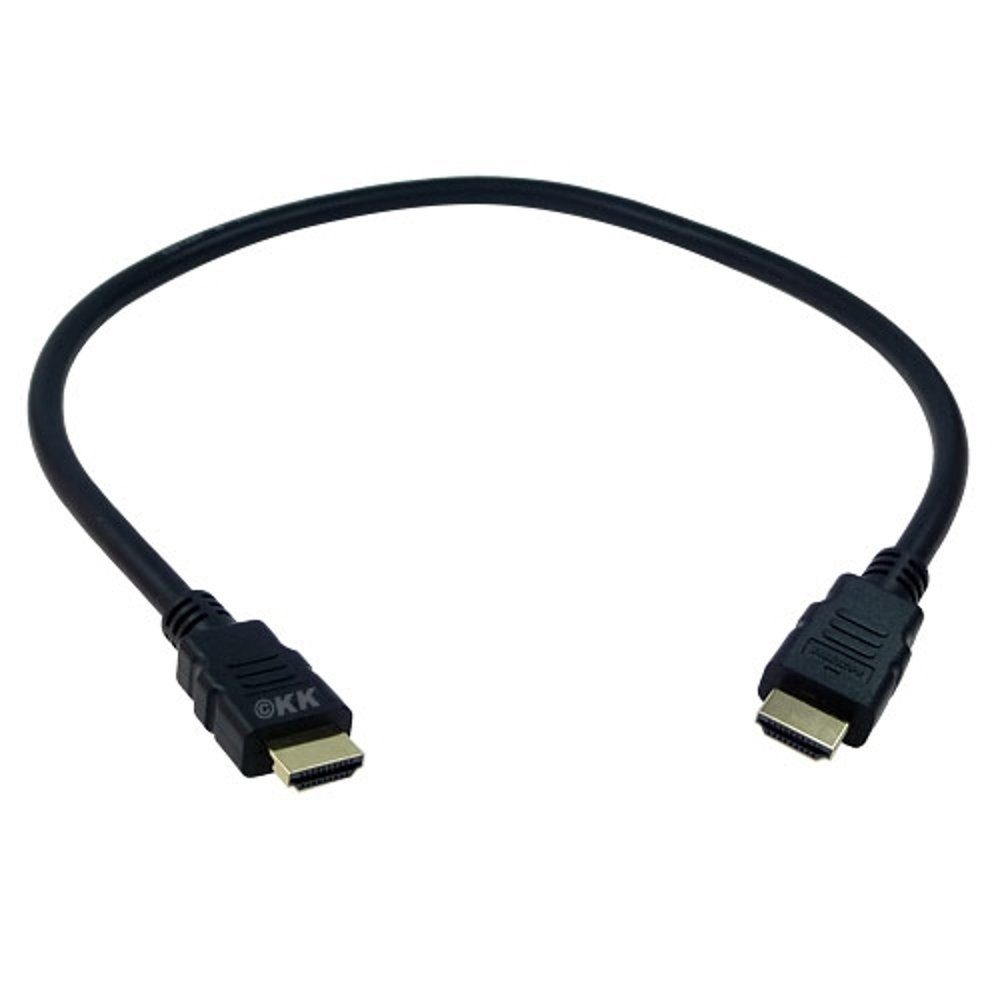 shortix kurzes HDMI-Kabel (A-Stecker auf A-Stecker). 25cm. 55cm. 75cm. HDMI-Kabel, HDMI Typ A, HDMI Typ A (55 cm), kurz