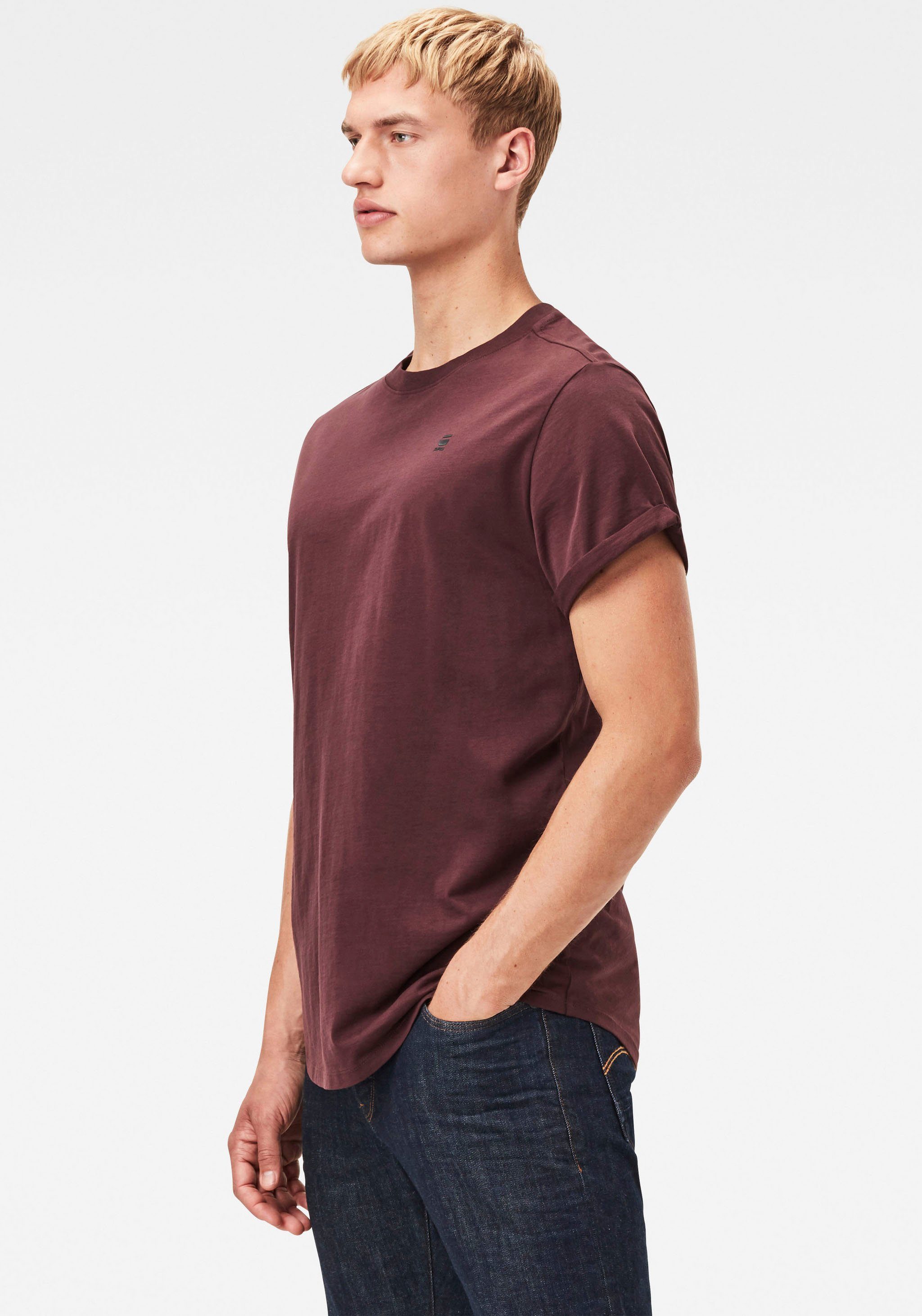 G-STAR T-Shirt Lash mit kleinem Logo günstig online kaufen