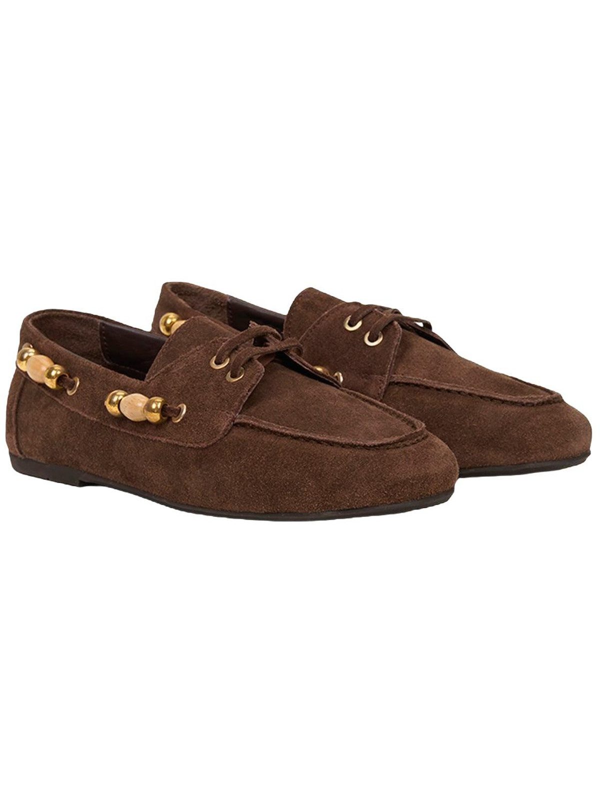 Desa Damen-Schnürschuhe aus Wildleder, bequem, lässig, für jeden Tag Loafer