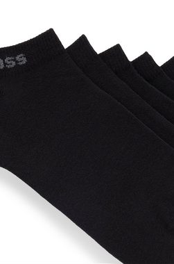 BOSS Sneakersocken 5P AS Logo CC W (Packung, 5-Paar, 5er) mit BOSS-Logoschriftzug