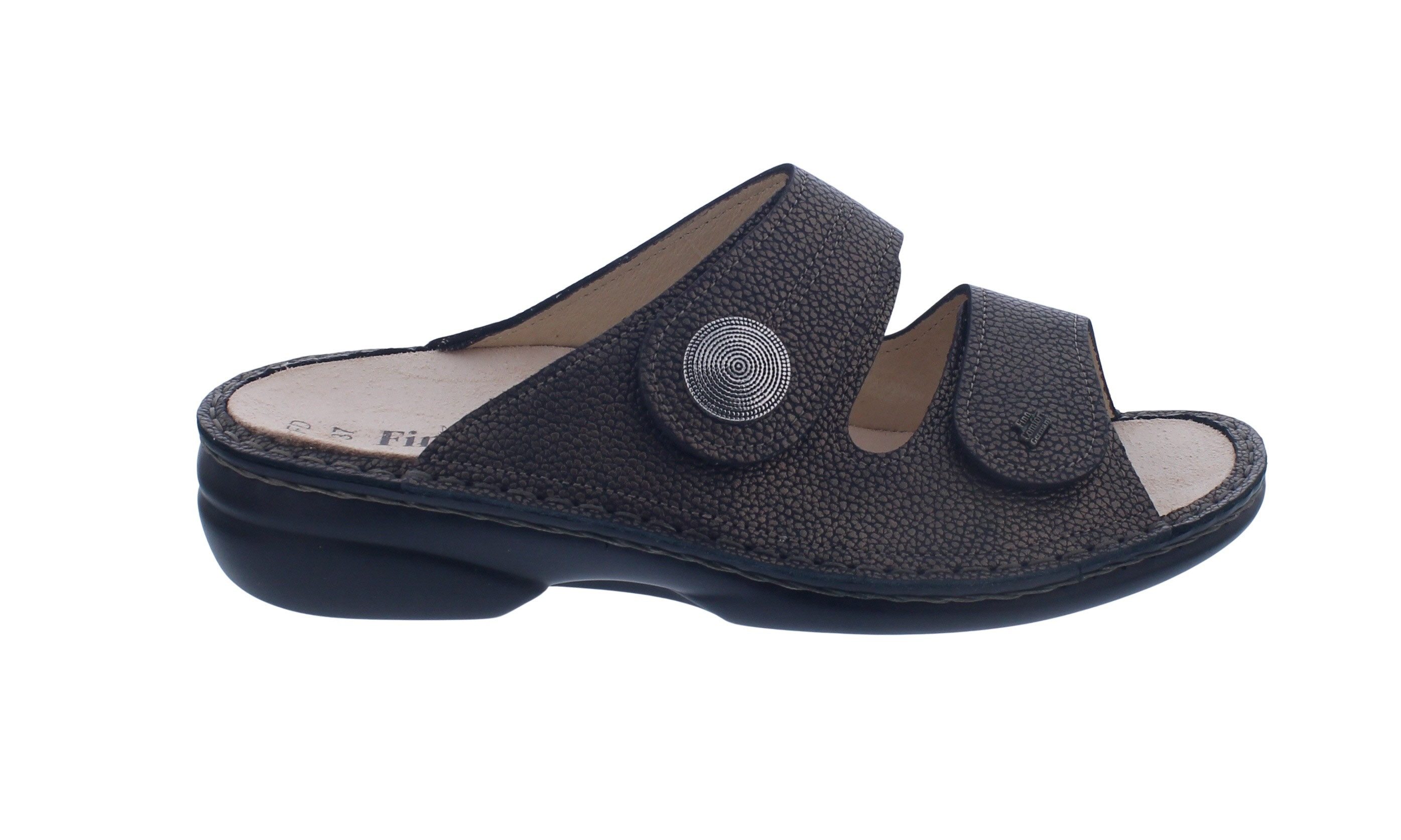 Finn Comfort Sansibar Pantolette, Classic - Linie, Copper (braun), Nat Pantolette