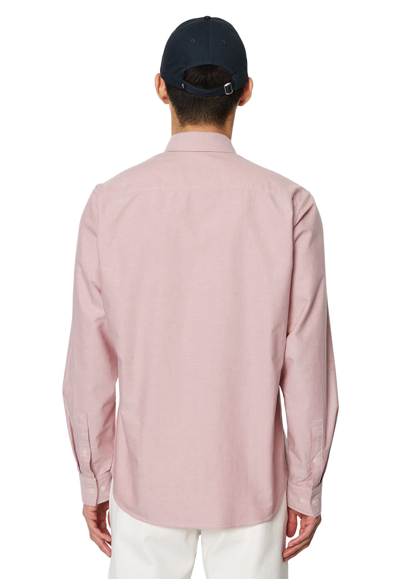 O'Polo Langarmhemd Bio-Baumwolle rosa aus Marc